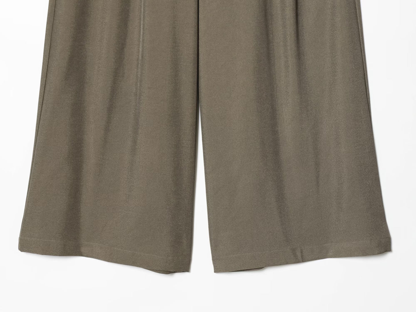 Women's loose pleated casual wide leg pants