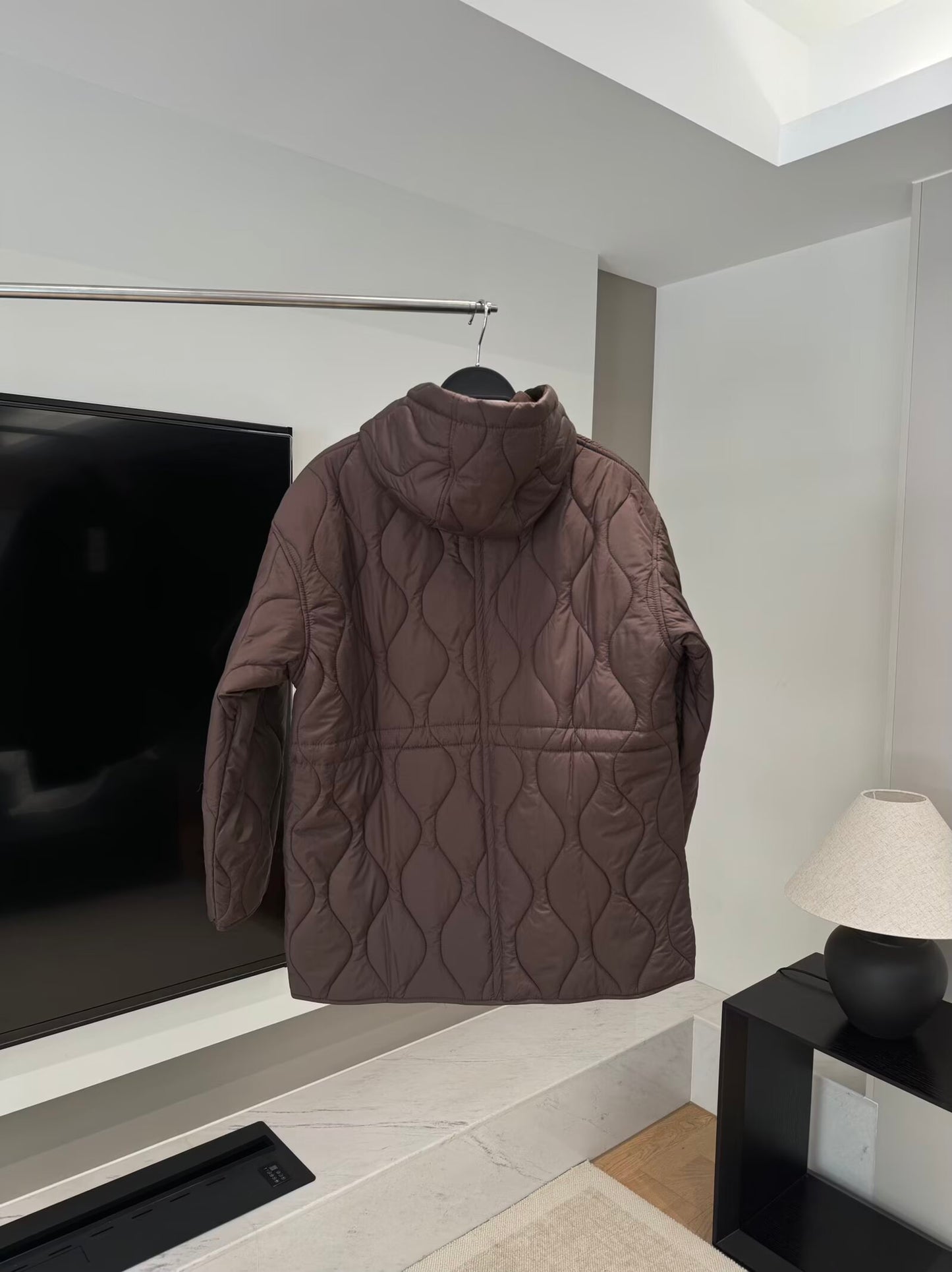 Women's 2025 new fashion loose warm hooded cotton jacket Coat