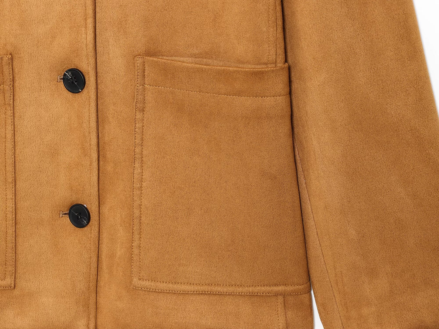 Women's loose Anti suede effect jacket Coat