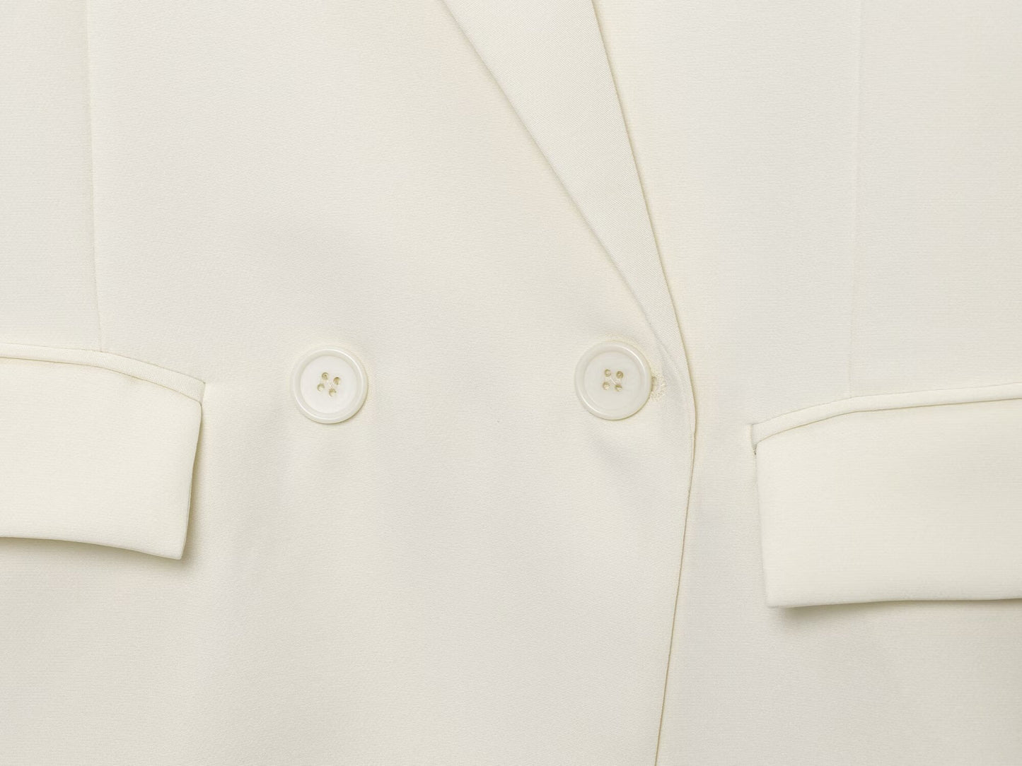 suit Women's 2 pieces loose double breasted Blazer Coat +Pants