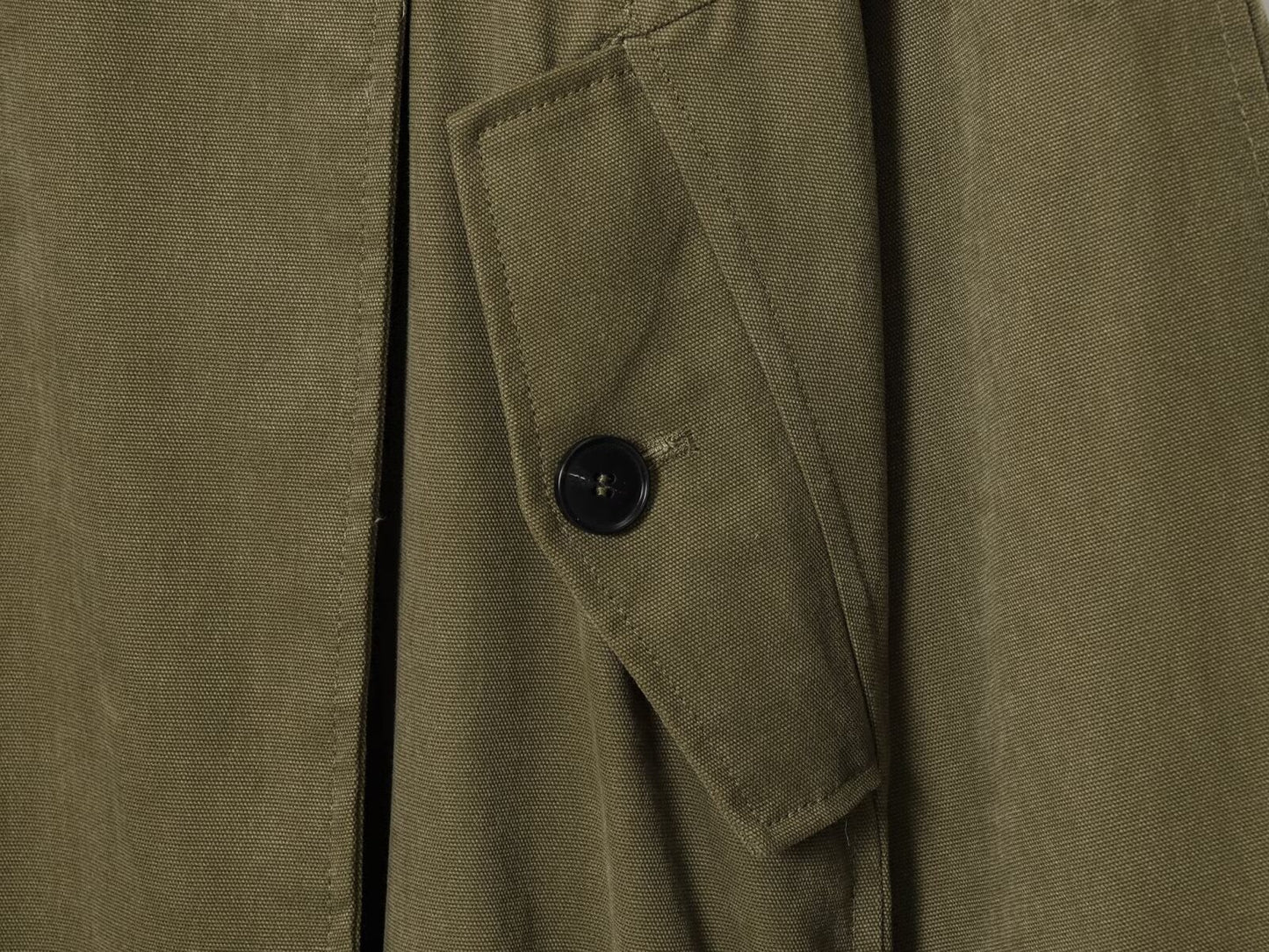 Women's new fashion with Belt loose cotton windbreaker Coat