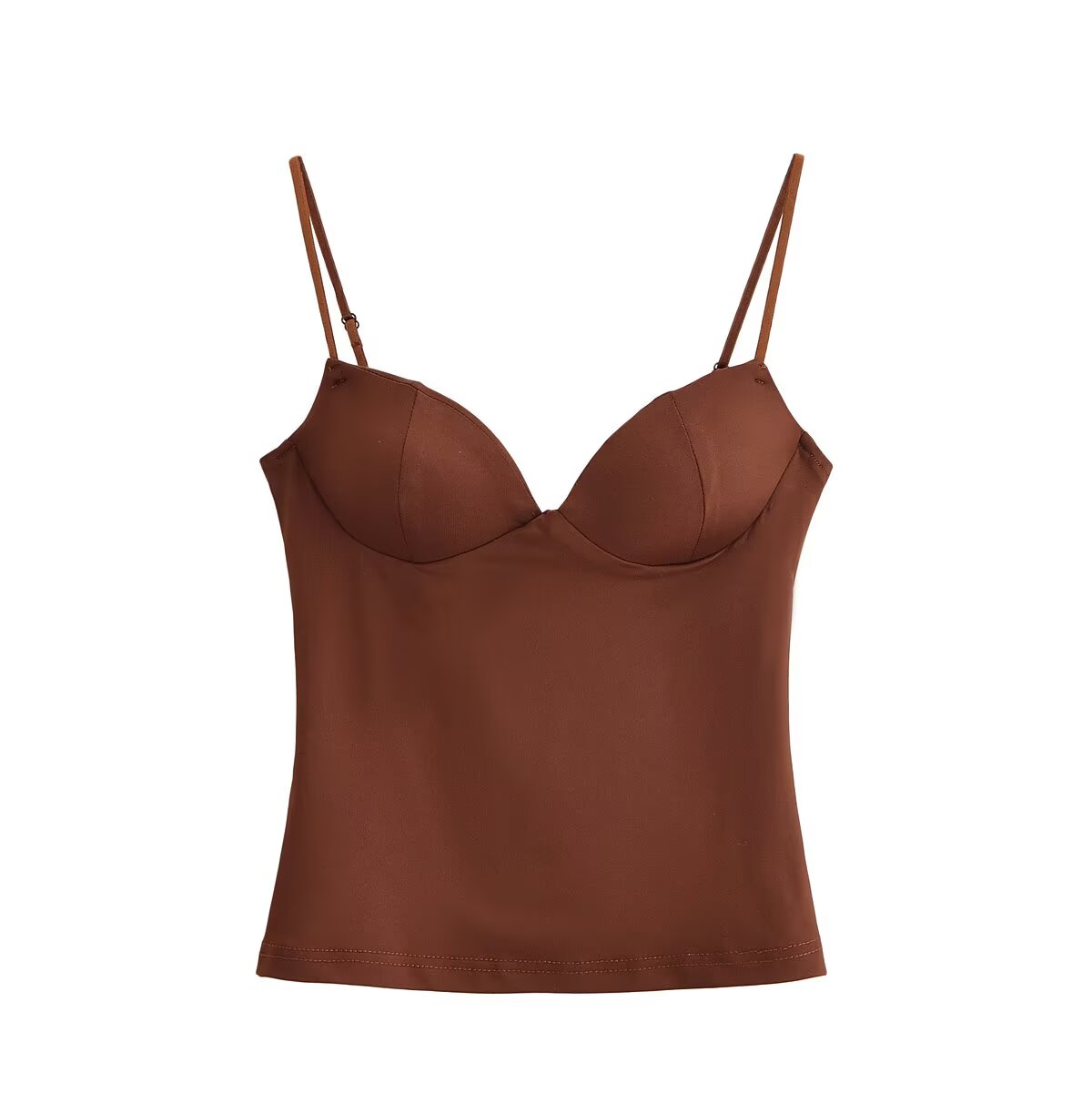 Women's sexy tight lingerie style suspender top