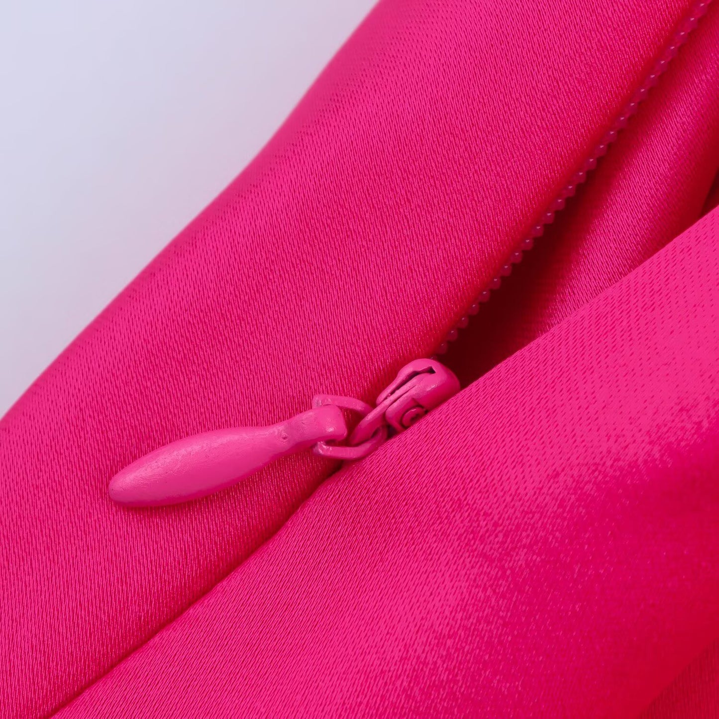 Women's New Fashion Asymmetric Satin Texture Sleeveless Midi Dress