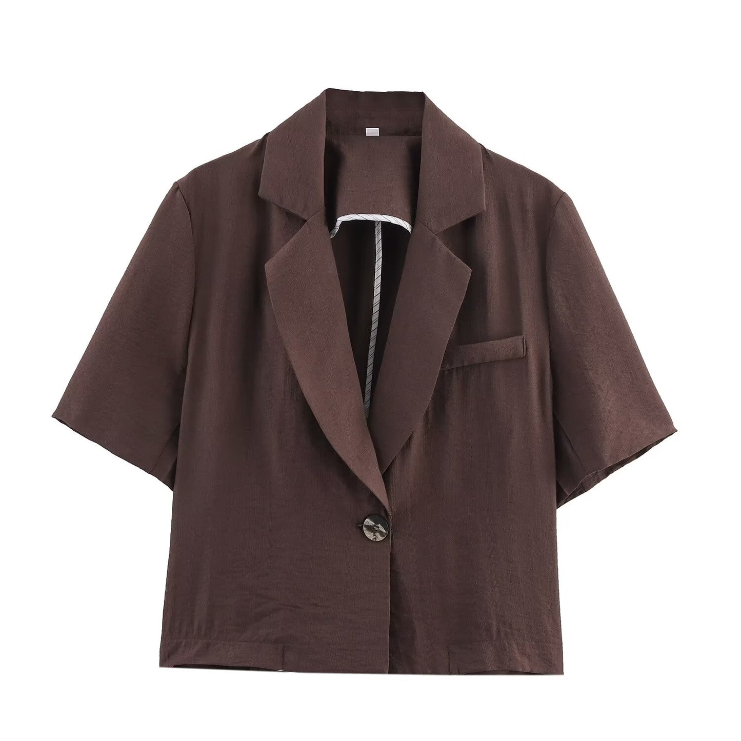 set woman 2 pieces new short sleeved single breasted lapel suit coat+Shorts suit