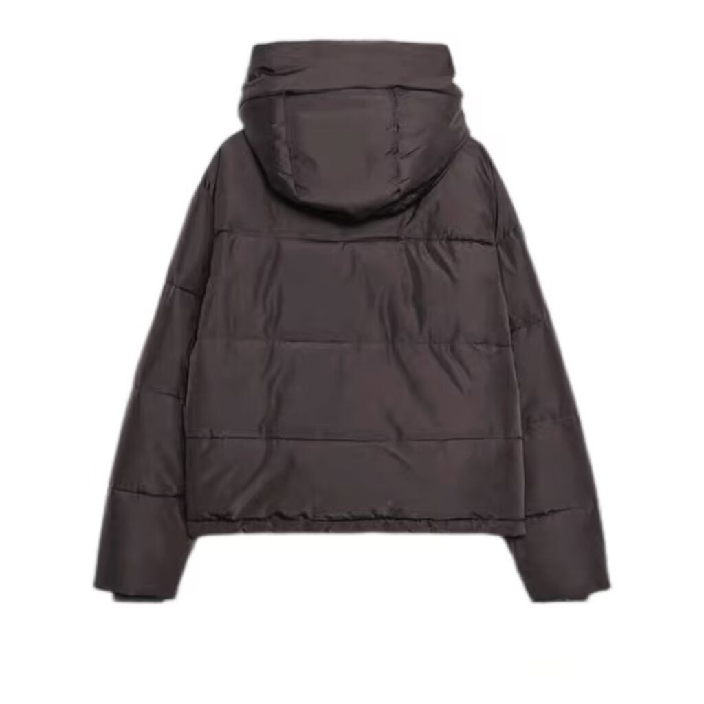 Women's thick hooded windproof cotton jacket Coat