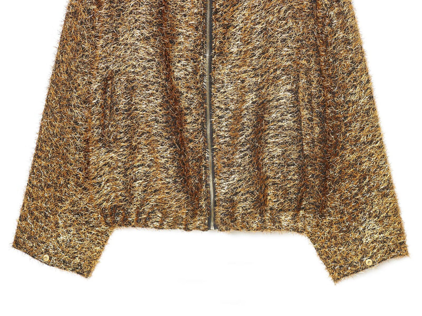 Women's metallic line Lapel pilot jacket Coat