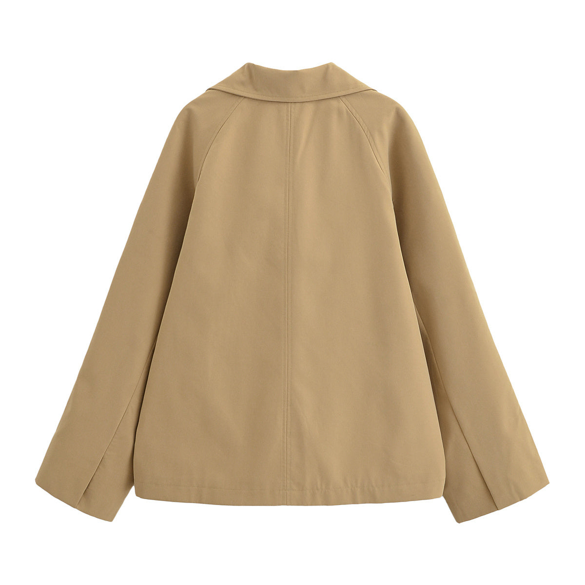 Women's autumn fashion loose cape style windbreaker jacket