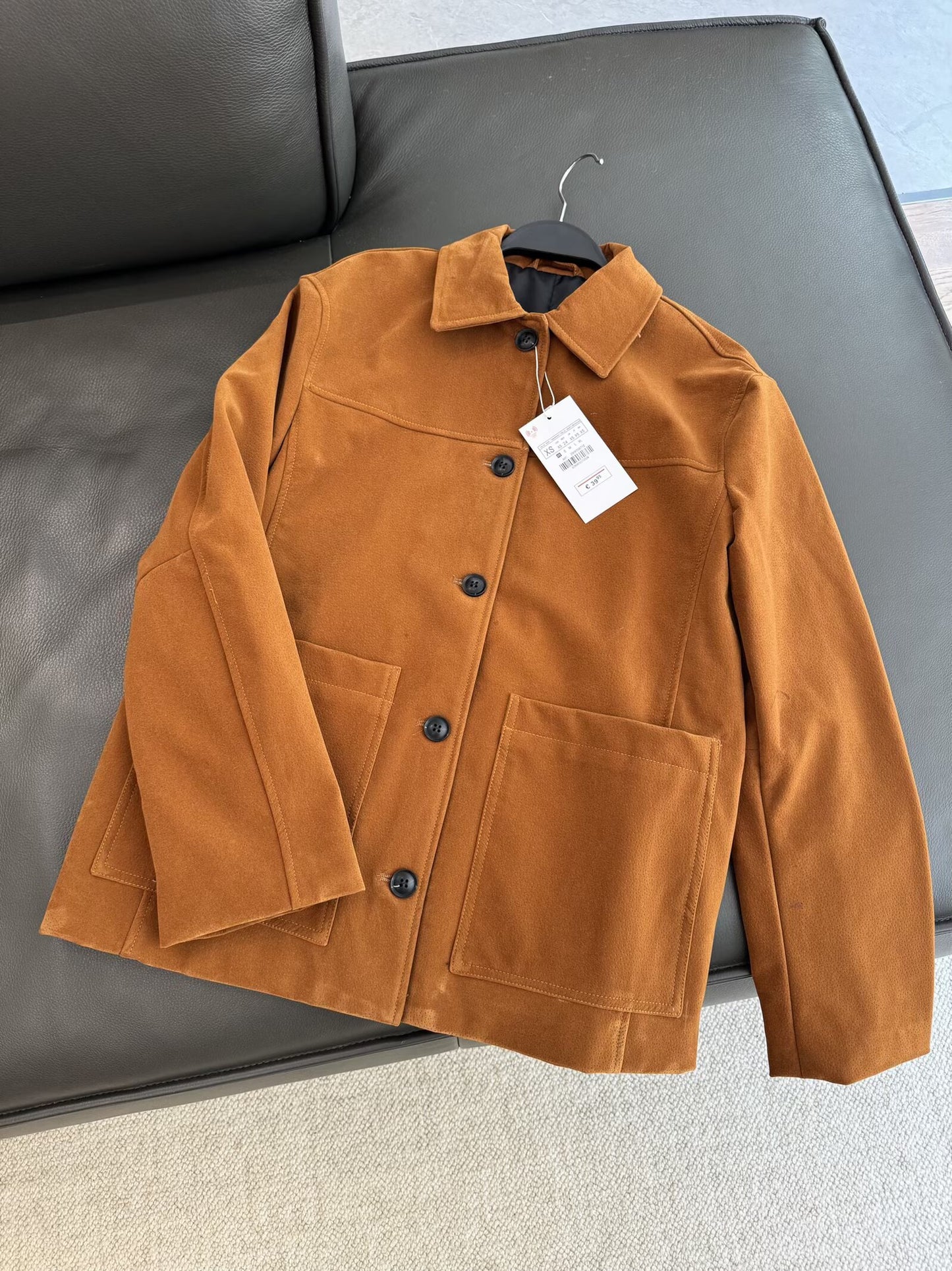 Women's 2025 new fashion anti suede effect loose warm jacket Coat