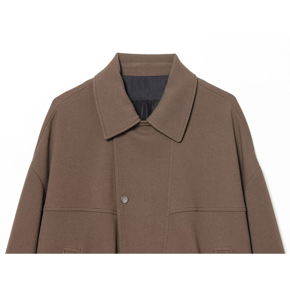 Women's casual lapel pilot jacket Coat