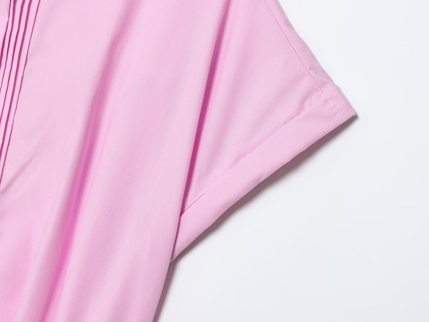 Women's 2025 Fashion With Belt Poplin Shirt style Midi Dress