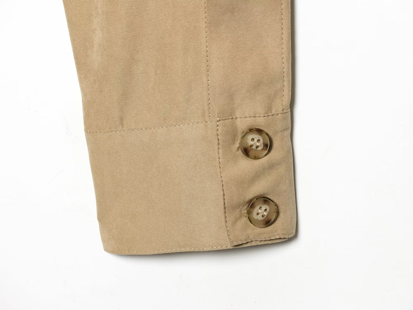 Women's soft texture slim lapel shirt