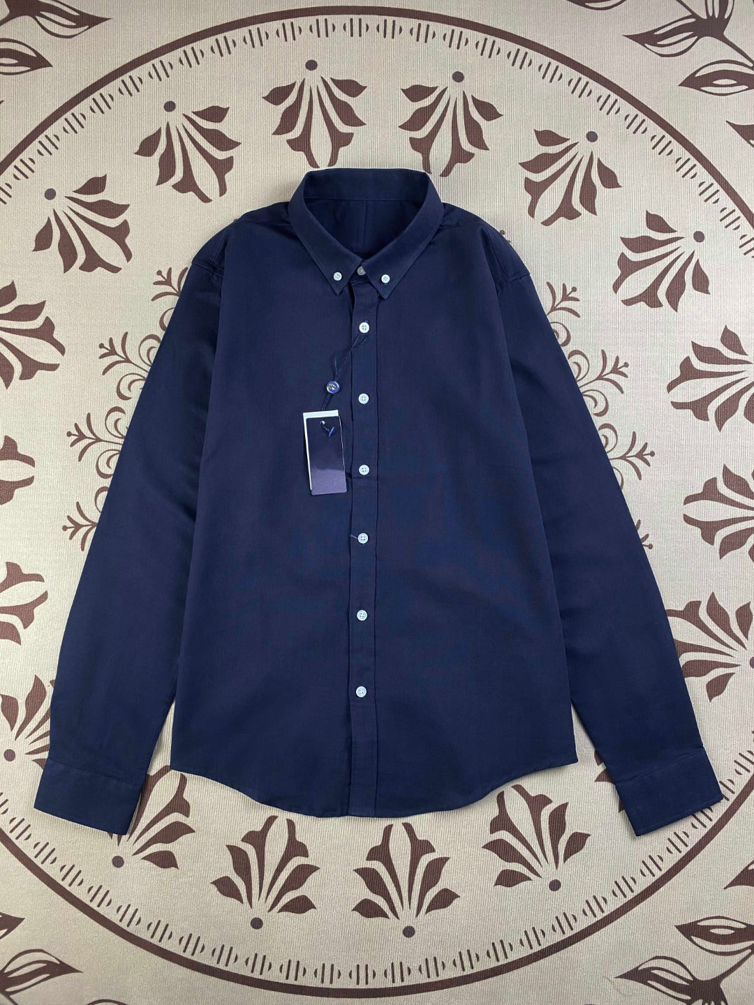 Men and Women with The Same New Fashion Casual Joker Linen Long Sleeve Shirt