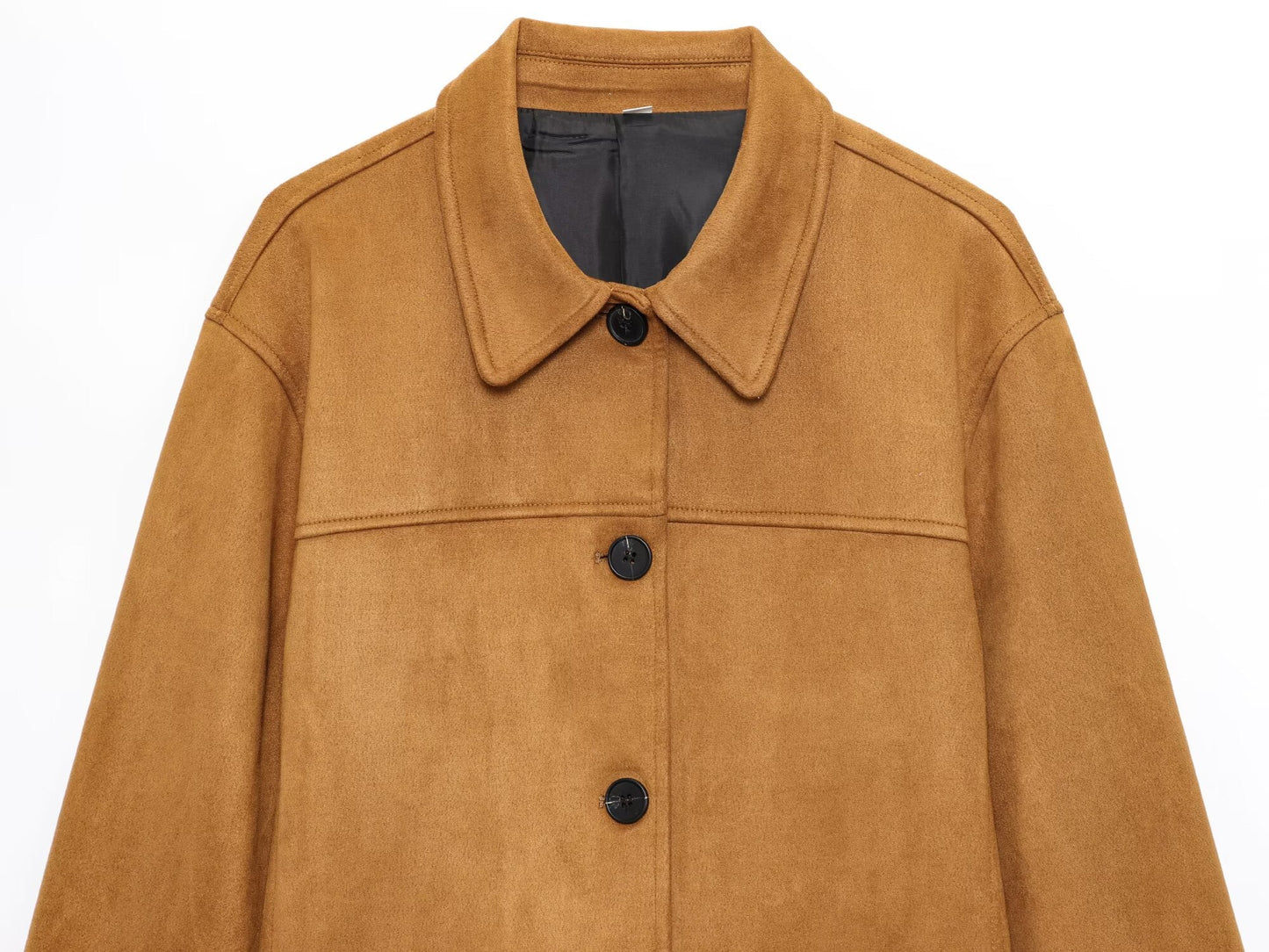 Women's loose Anti suede effect jacket Coat