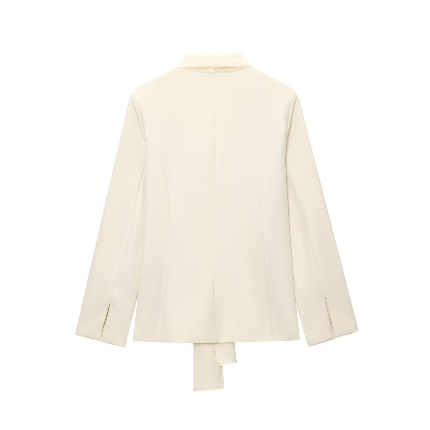 suit Women's 2 pieces tie decoration lapel Blazer Coat +Pants