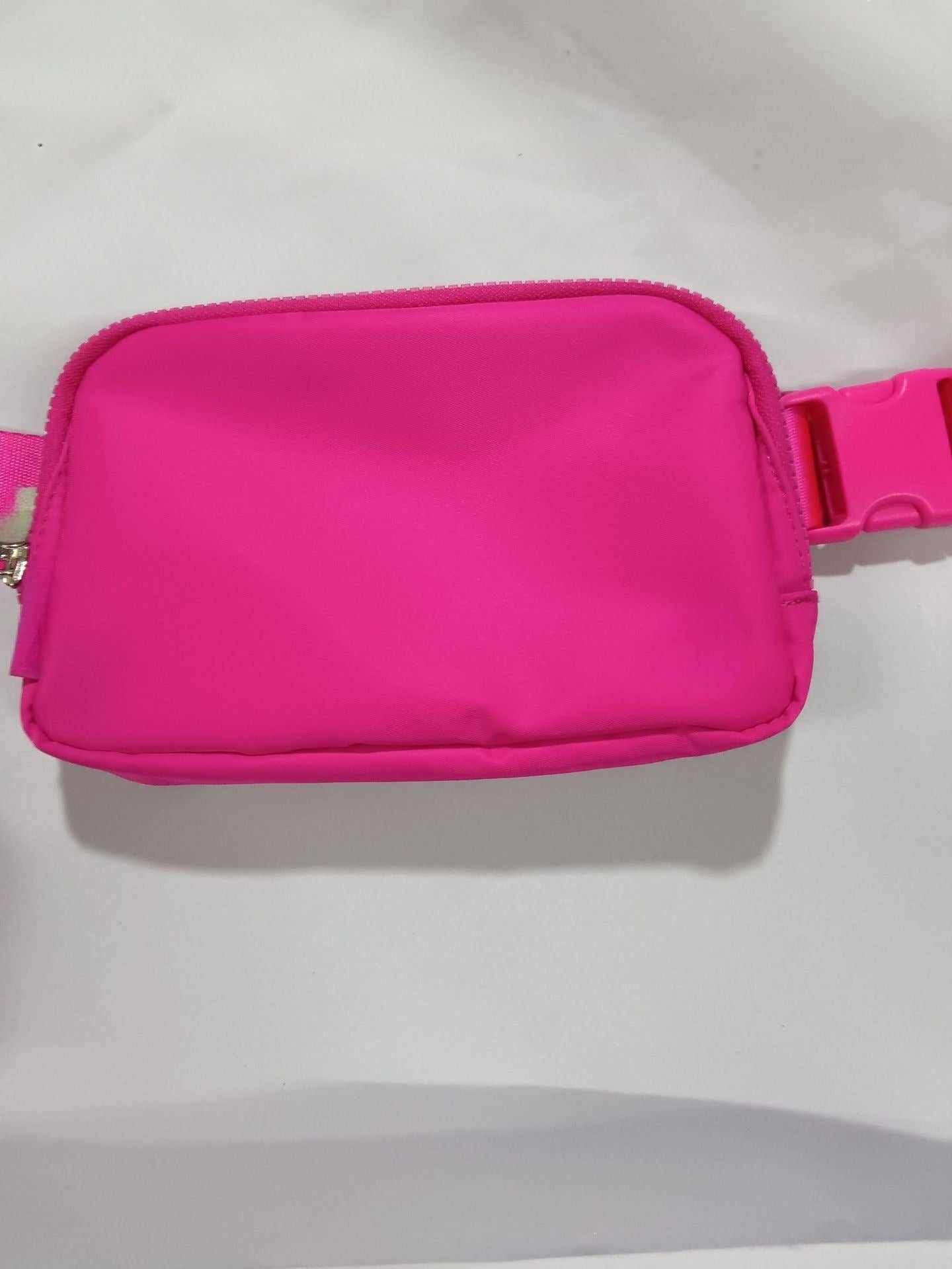 LU sports bag metal multi-functional outdoor running waist bag diagonal bag