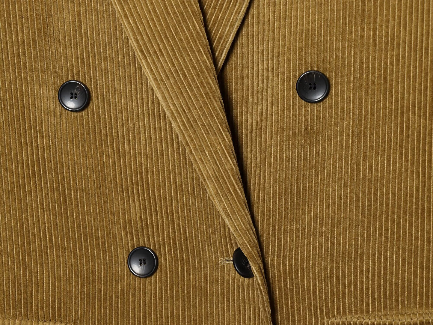 Women's loose double breasted lapel Blazer Coat