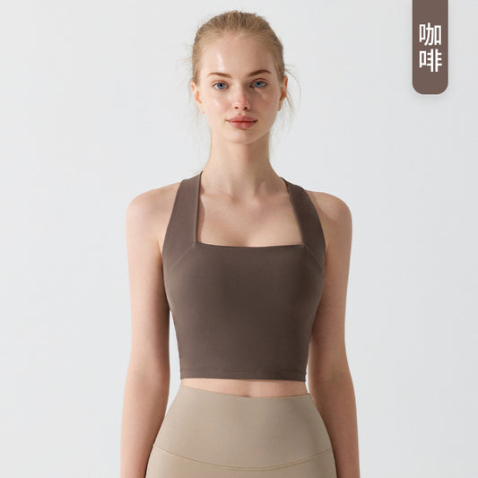 Women's New Joker Pilates Vest Long Comfortable Shockproof Yoga Underwear Fitness Bra