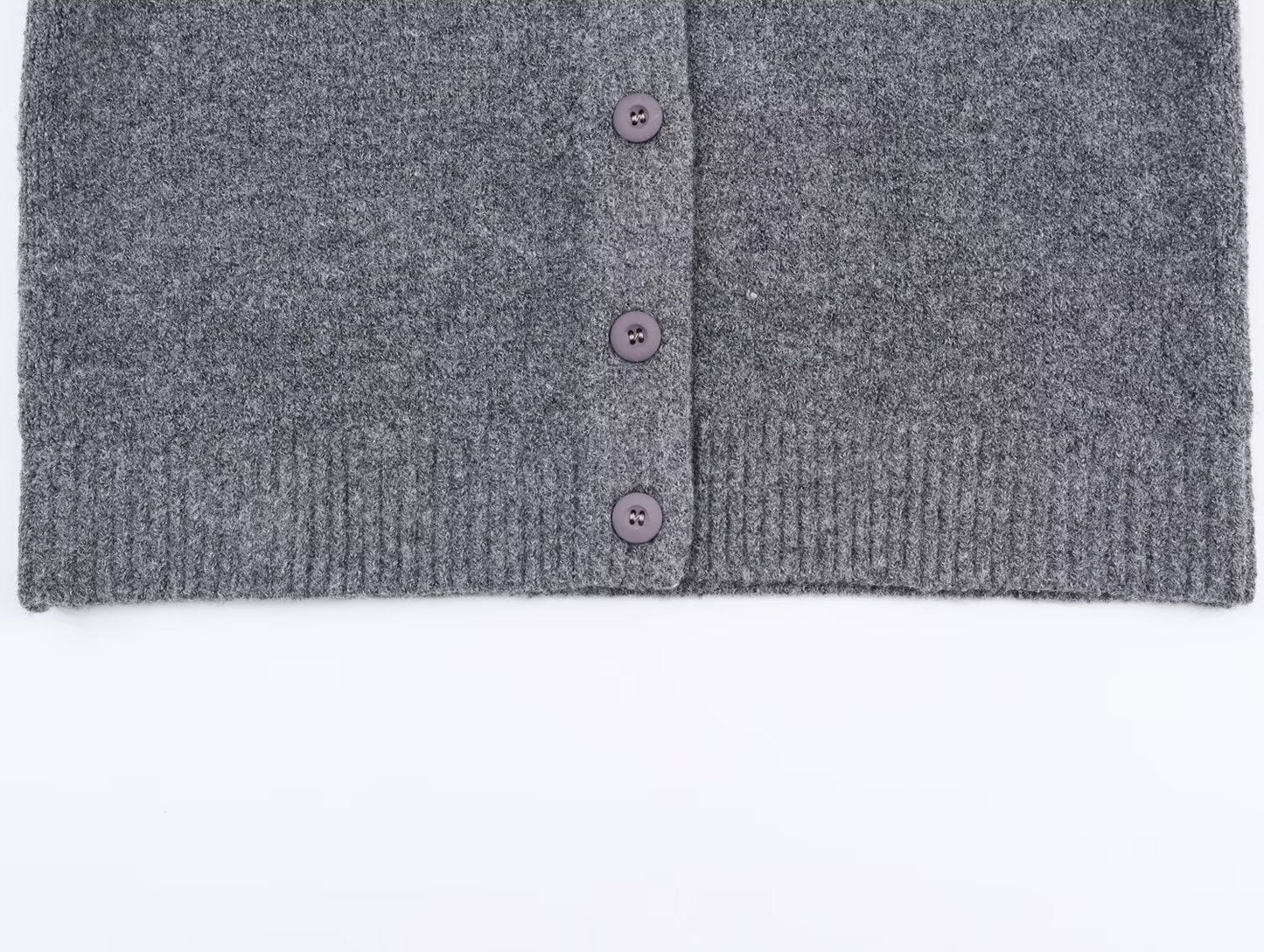 Women's plush hooded woven rope tassel knitted cardigan