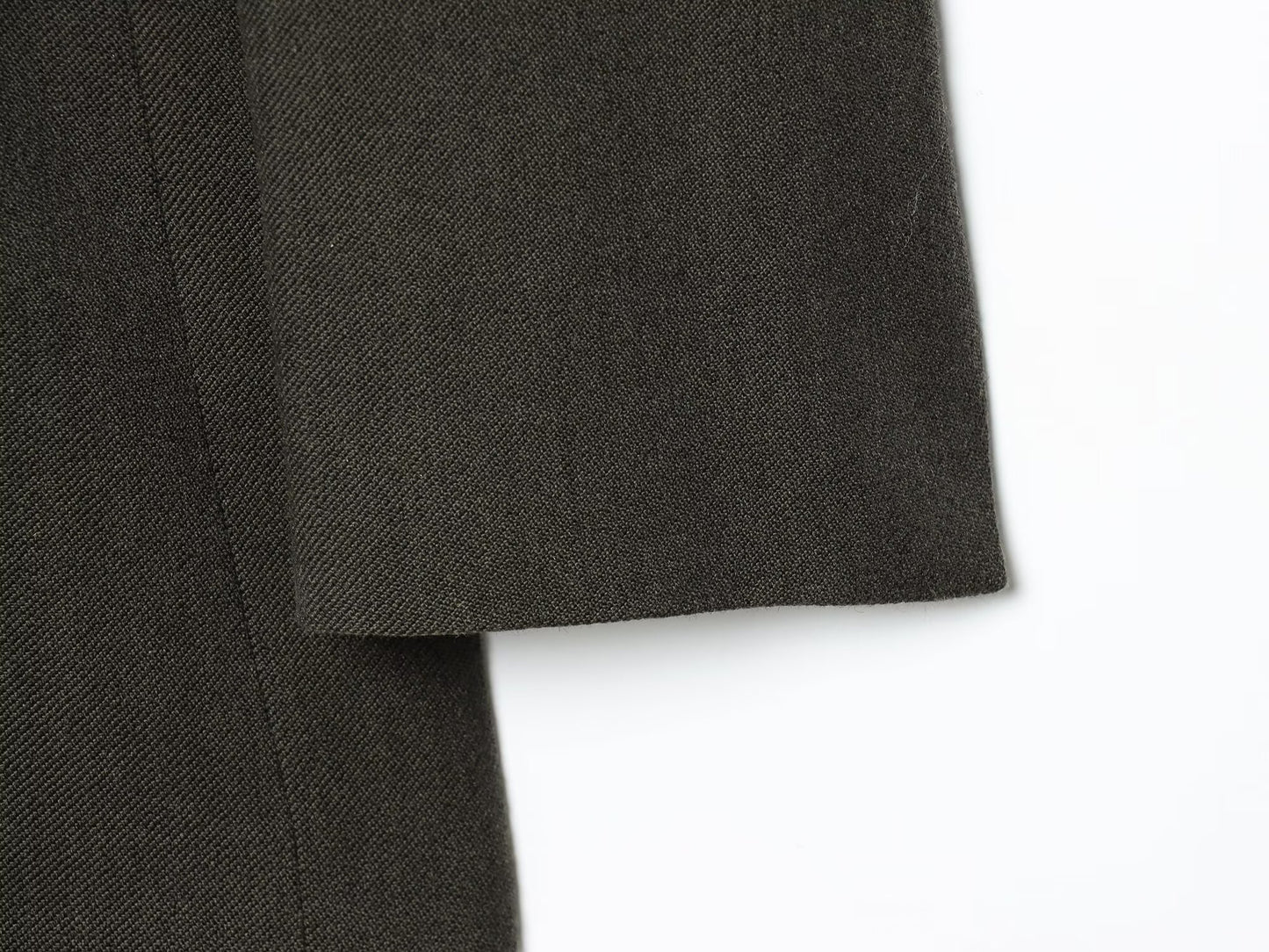 Women's new fashion loose single breasted blended suit jacket