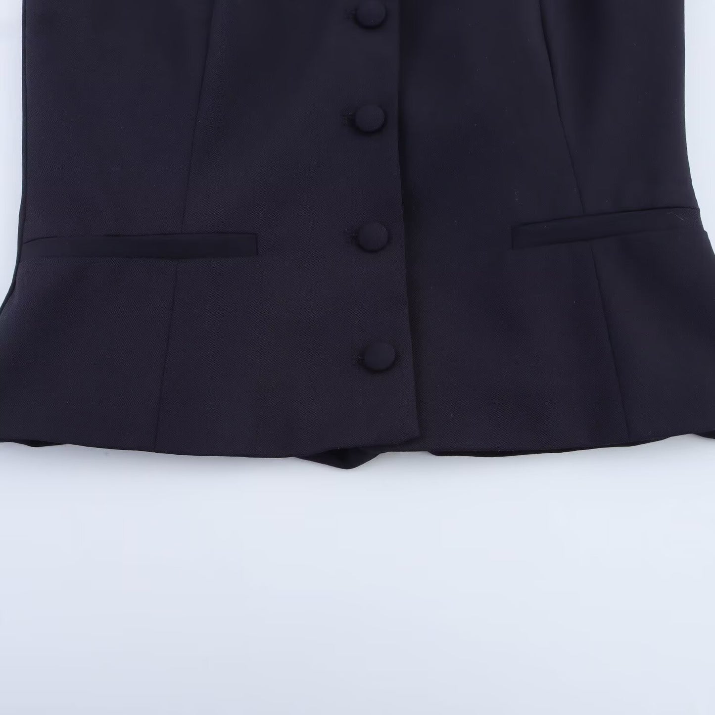 Women's new fashion single breasted vest style top+Shorts Skirts