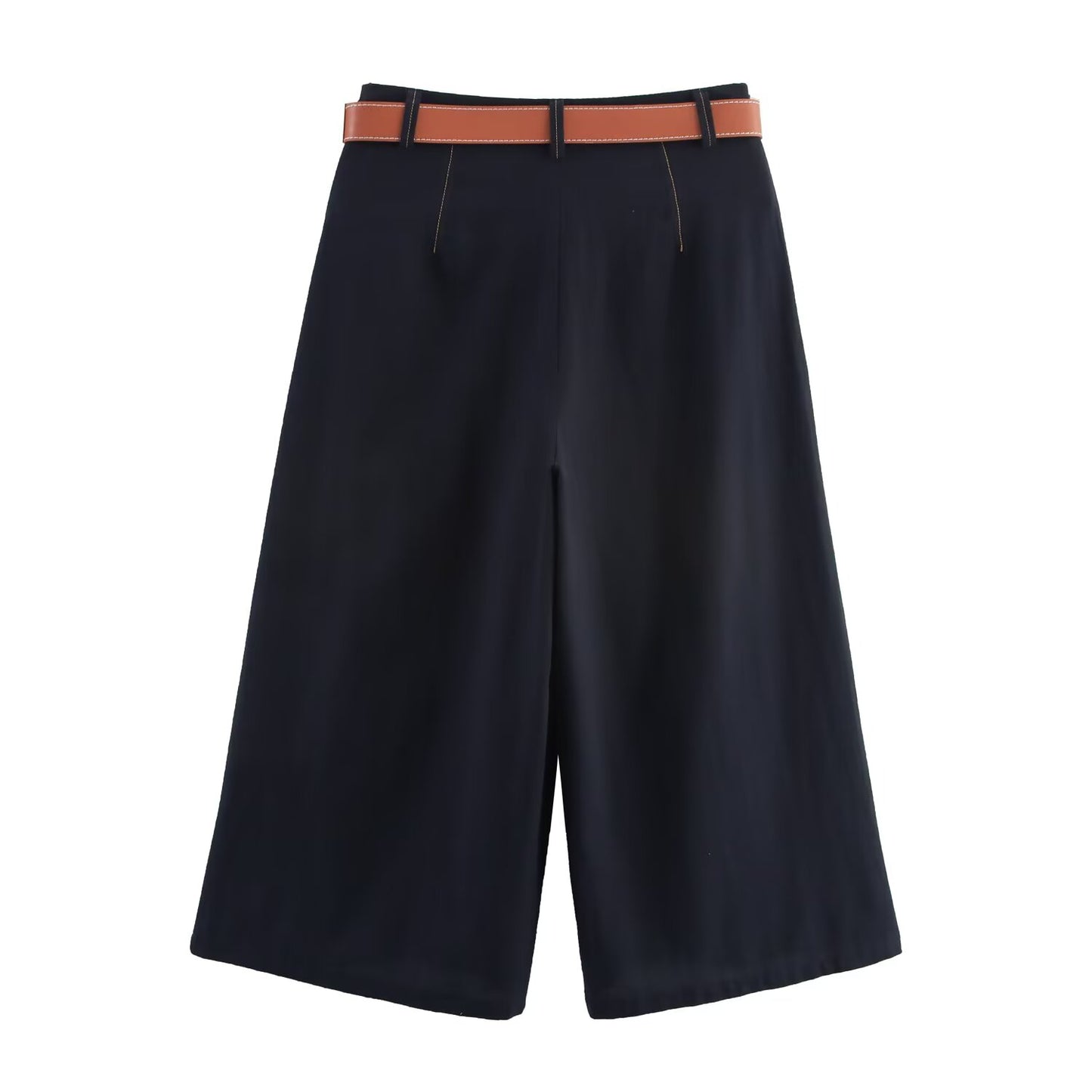 Women's new fashion short Lapel cotton straight vest+shorts suit