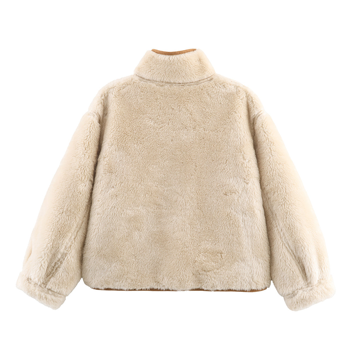 Women's double-sided wear fleece warm jacket Coat