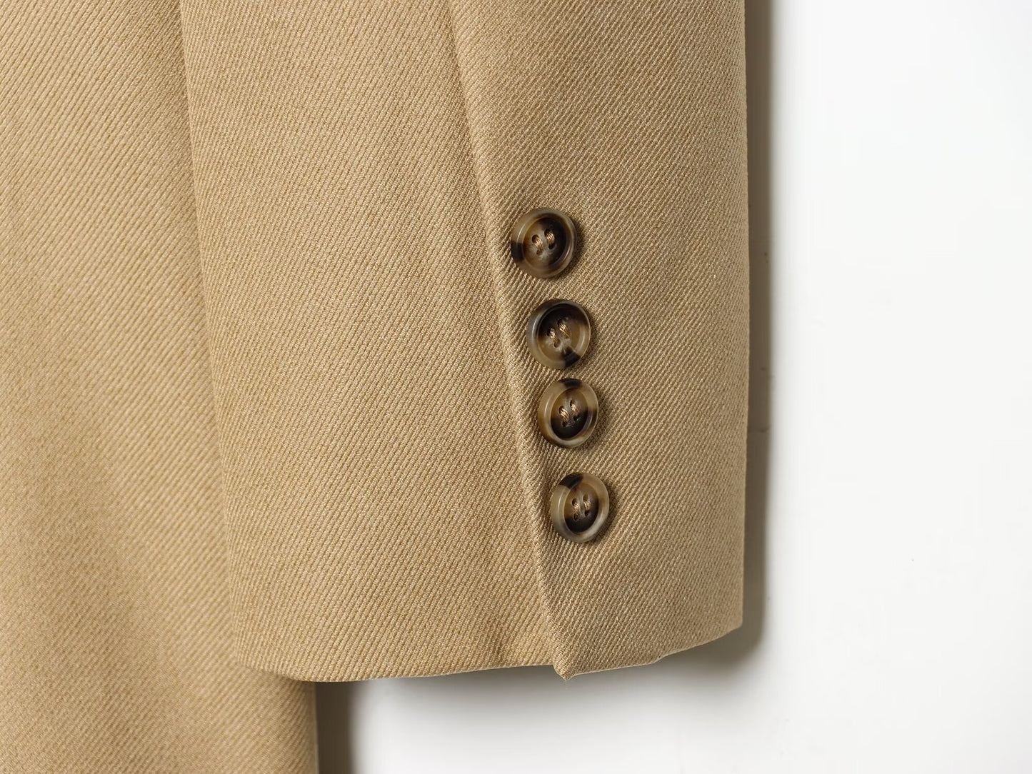 suit Women's 2 pieces slim double breasted Blazer Coat +Pants