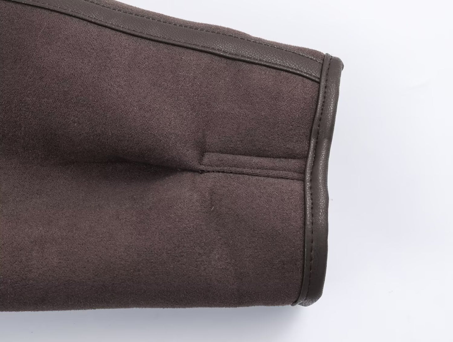 Women's stand collar double-sided jacket Coat