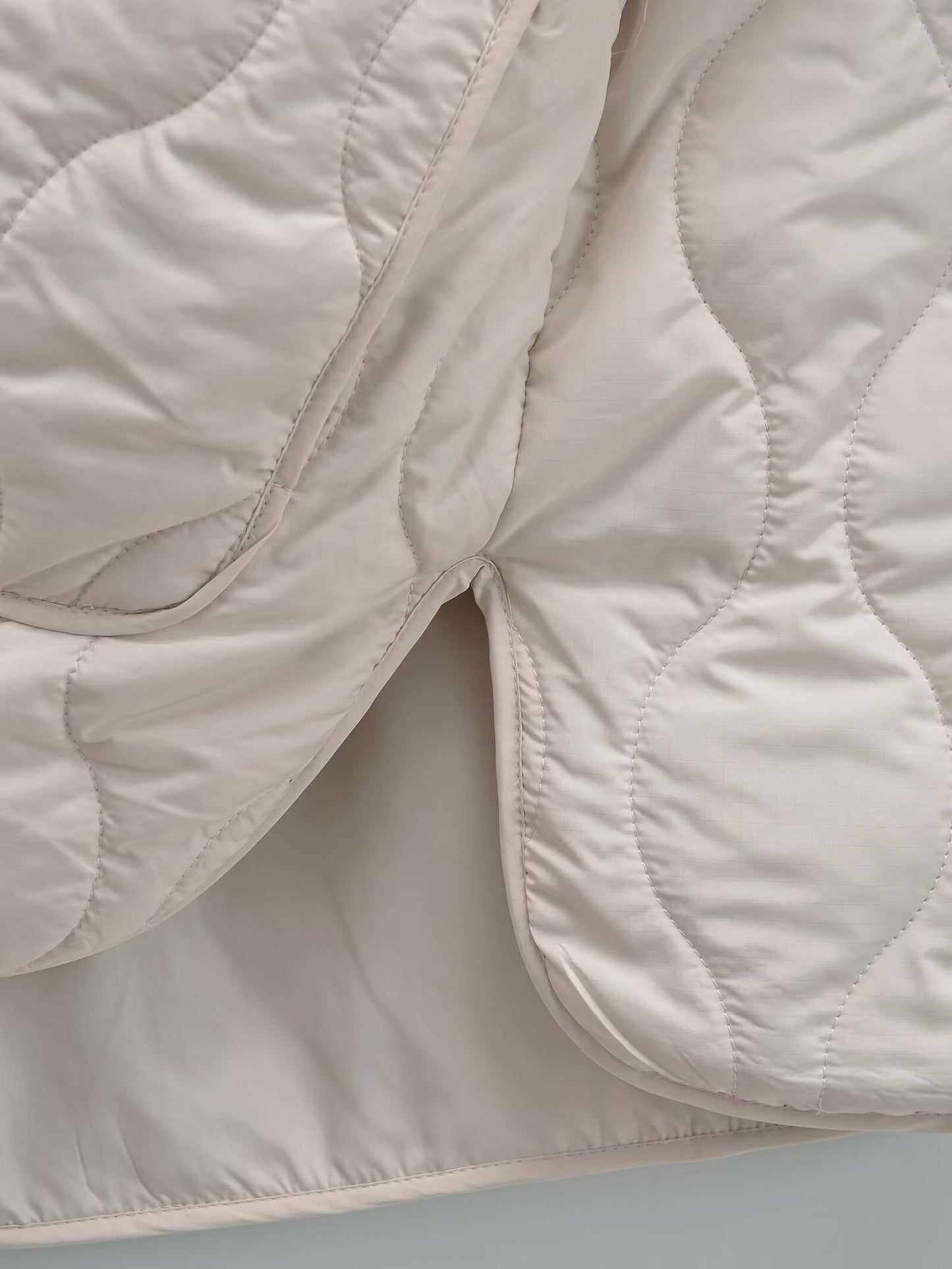 Women's loose warm hooded cotton jacket Coat