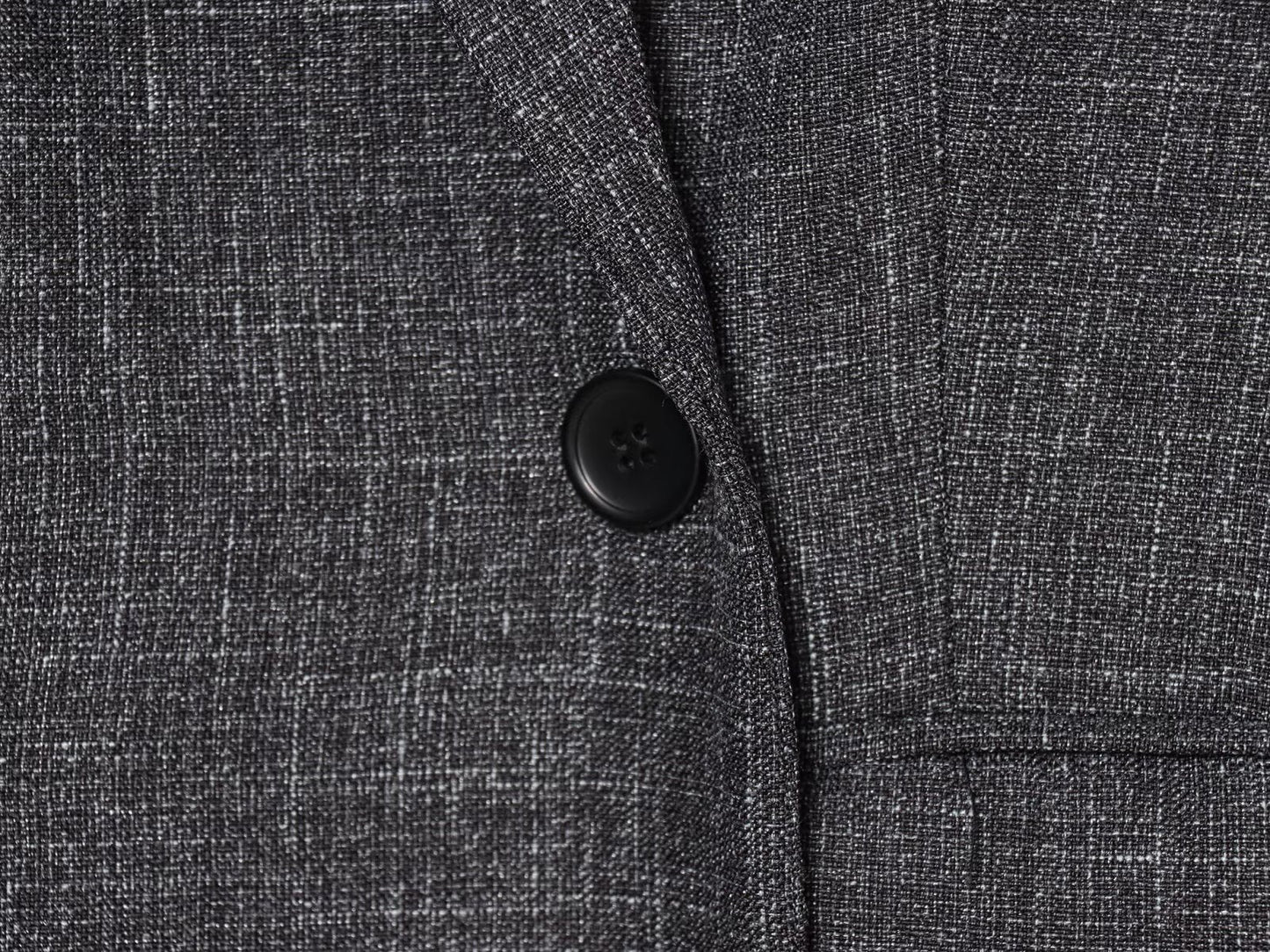 Women's loose wool blended straight cut Blazer Coat