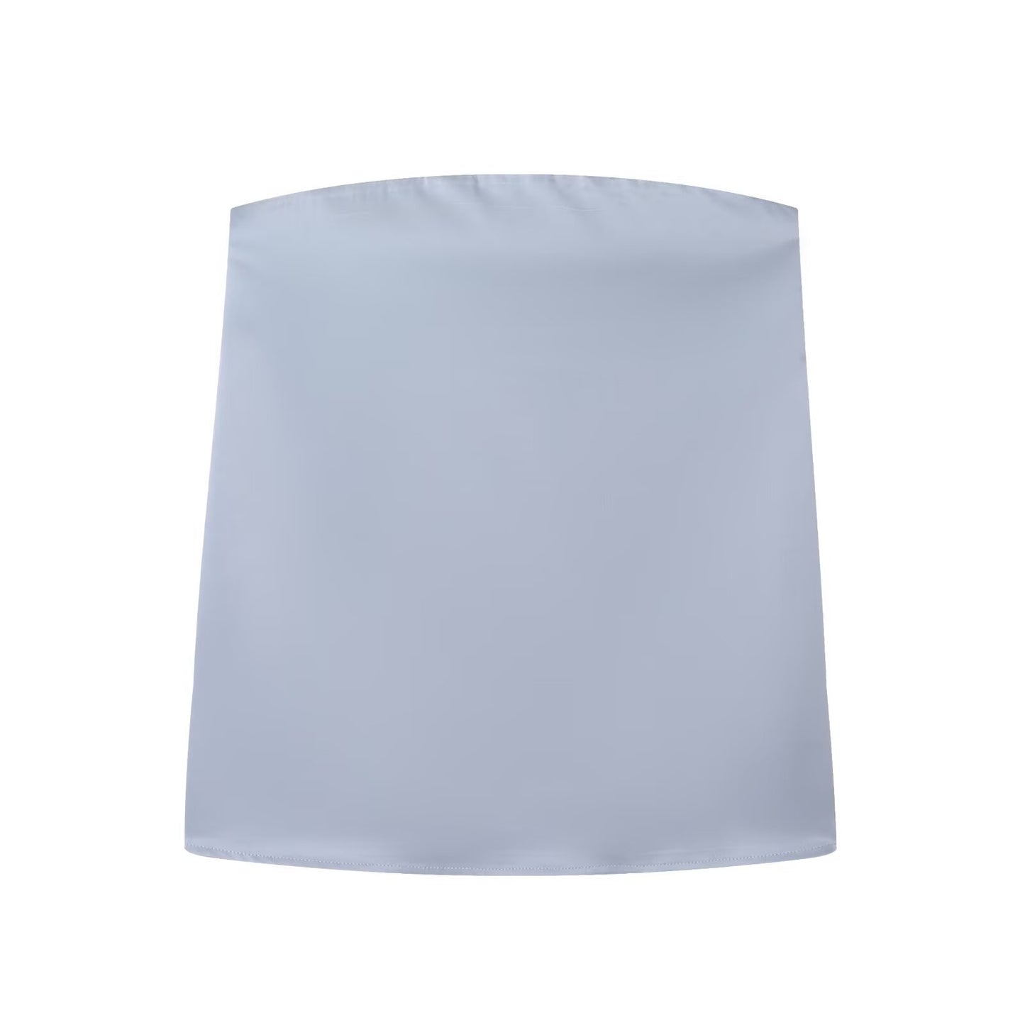 Women's 2025 new fashion satin textured strapless top+Pants suit