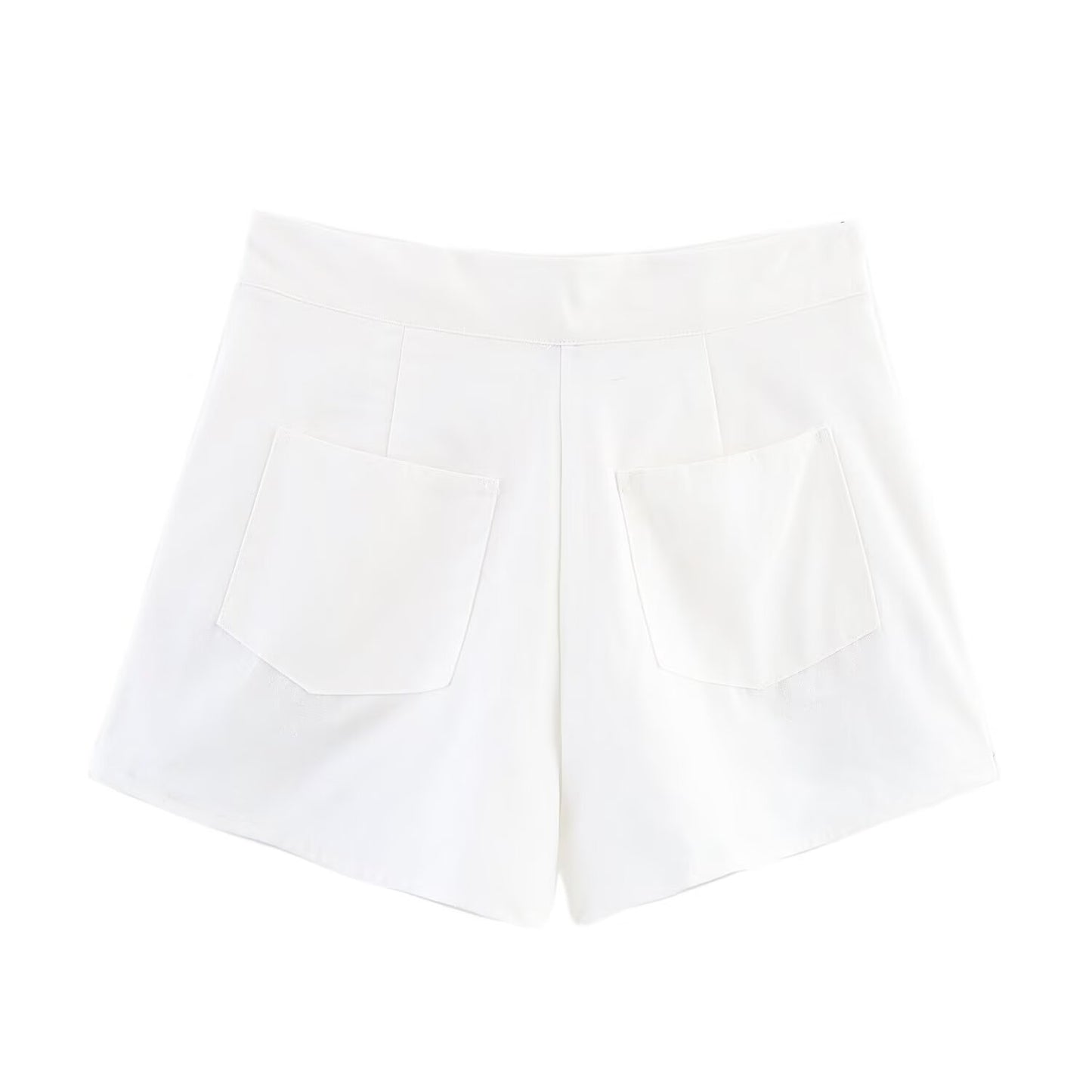 suit Women's 2 pieces fashion short contrasting embroidered V-neck vest+Shorts suit