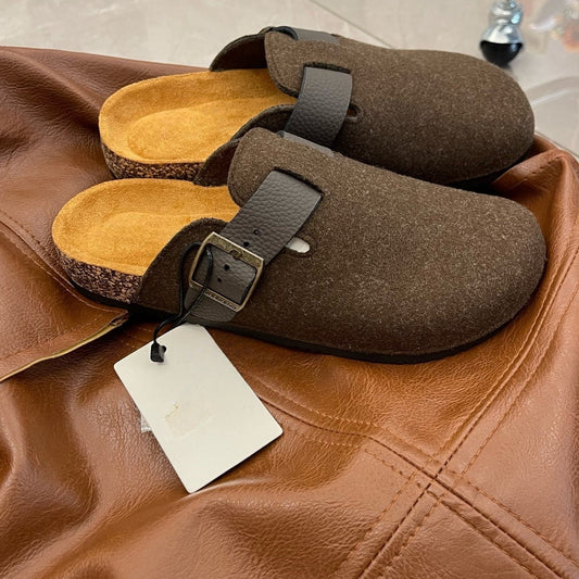 Women's new casual Joker Semi-trailer platform slippers