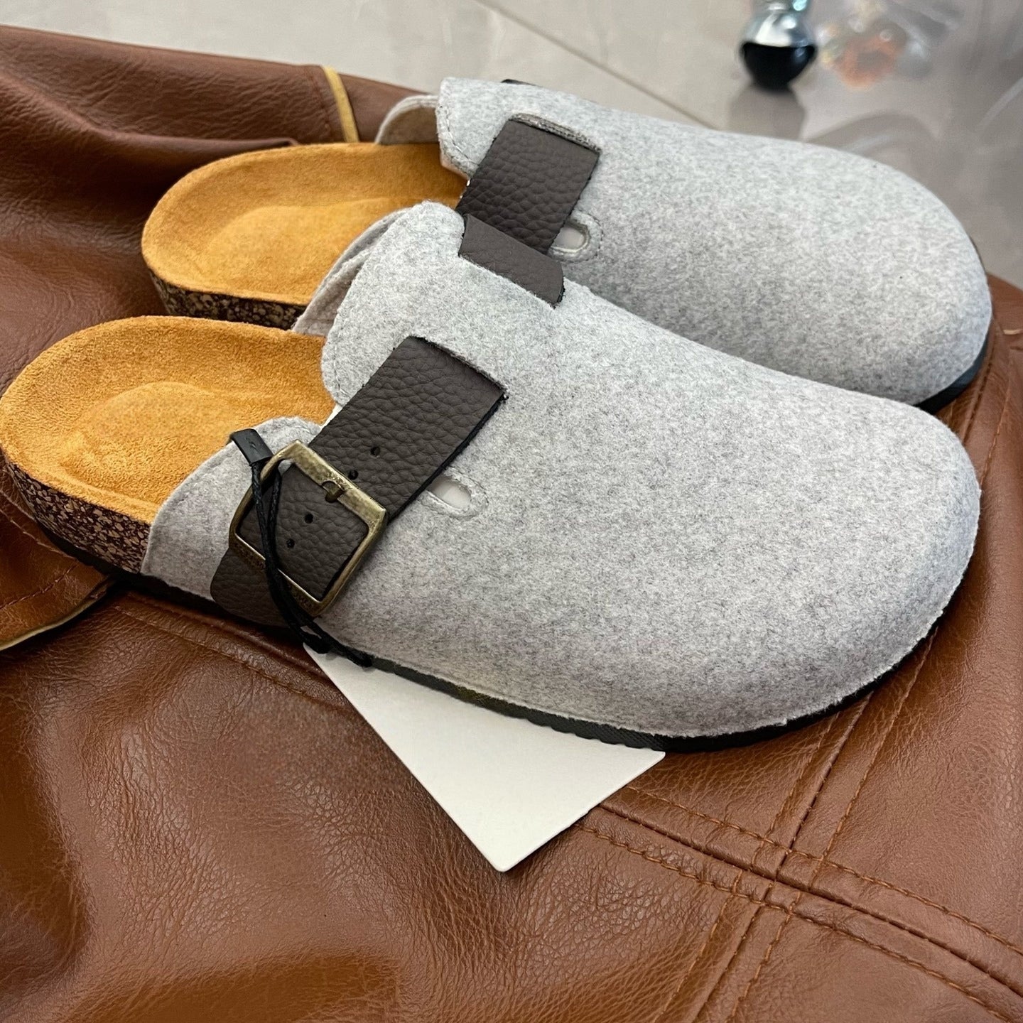 Women's new casual Joker Semi-trailer platform slippers