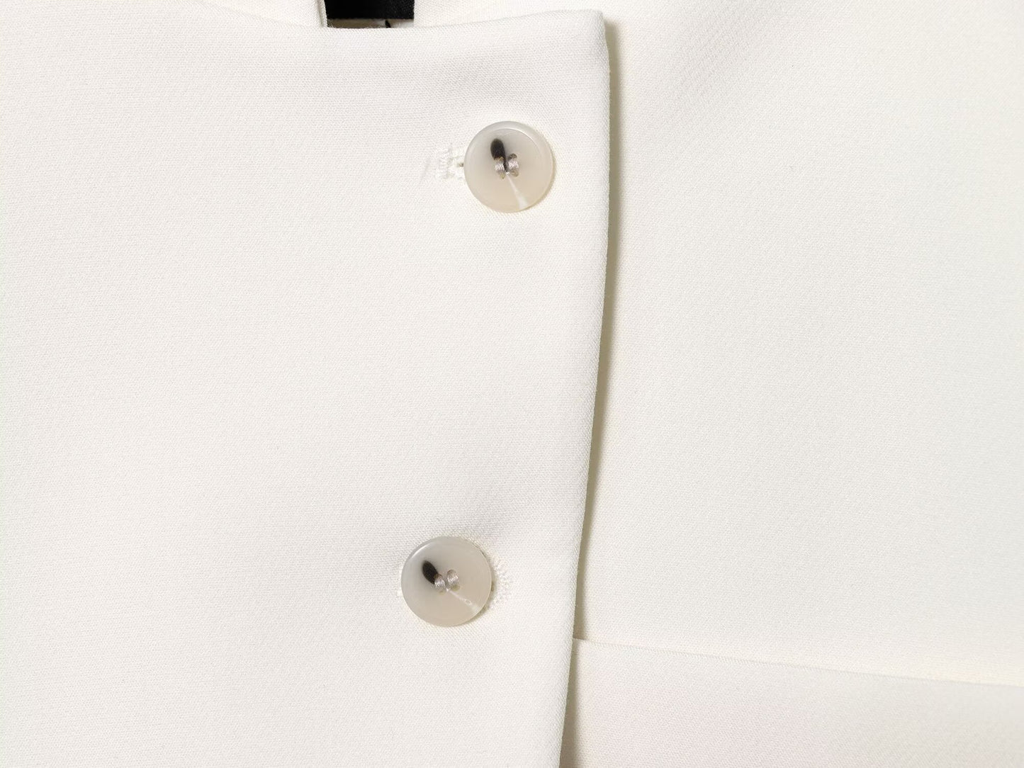 Women's new fashion short single breasted stand collar suit jacket