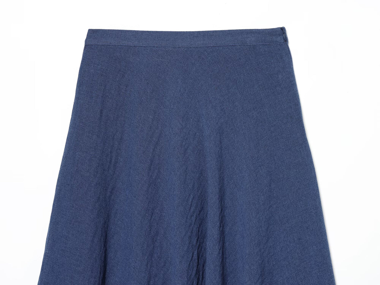 2026 Women's casual cape style draped MIDI skirt