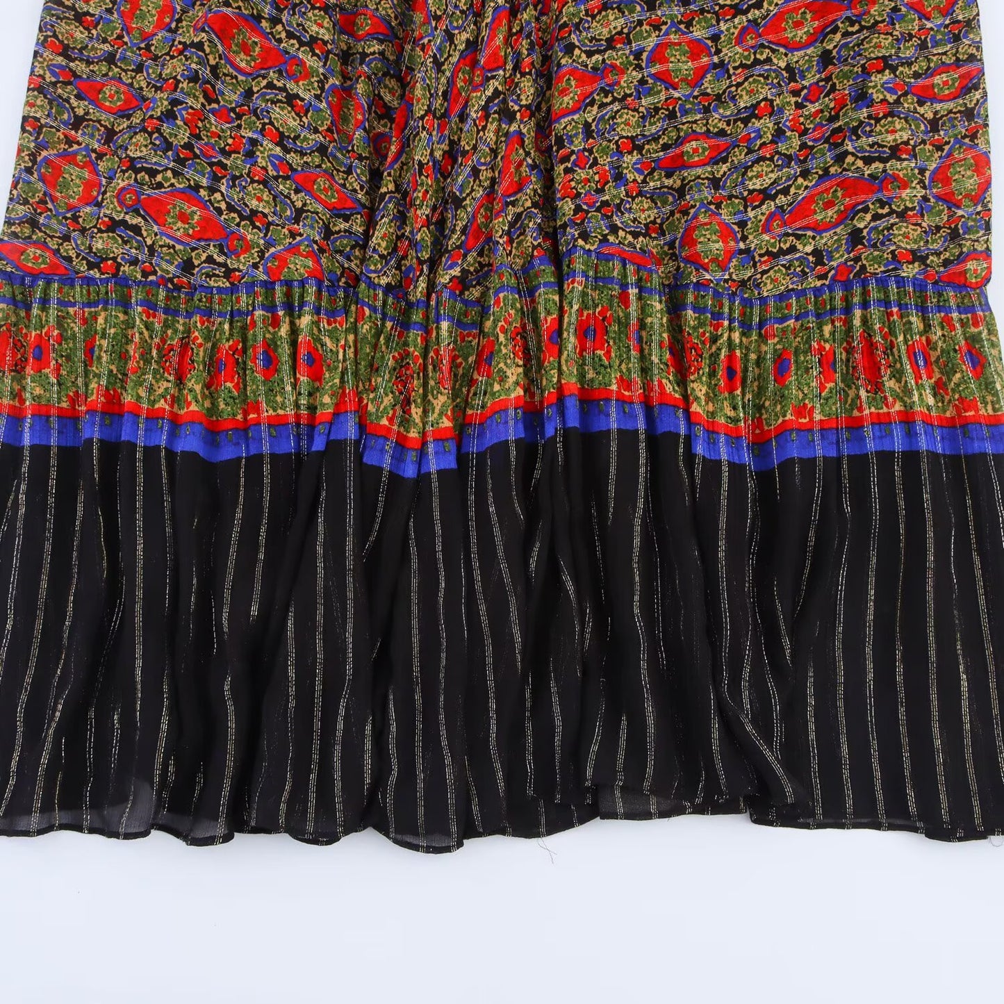 Women's 2025 New Fashion sleeveless Printed Suspended Midi Dress