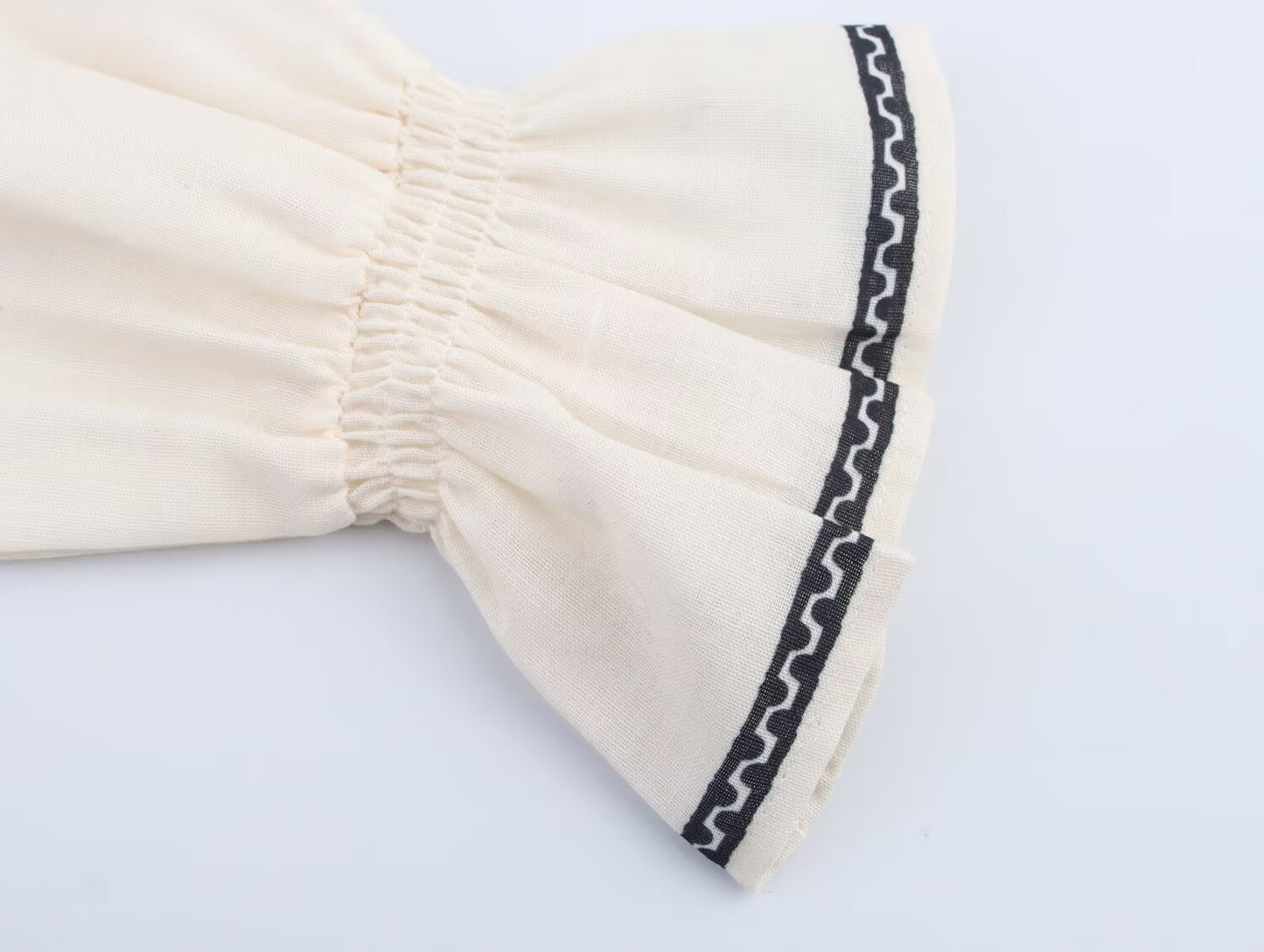 Women's chic Fashion casual single breasted contrasting printed shirt