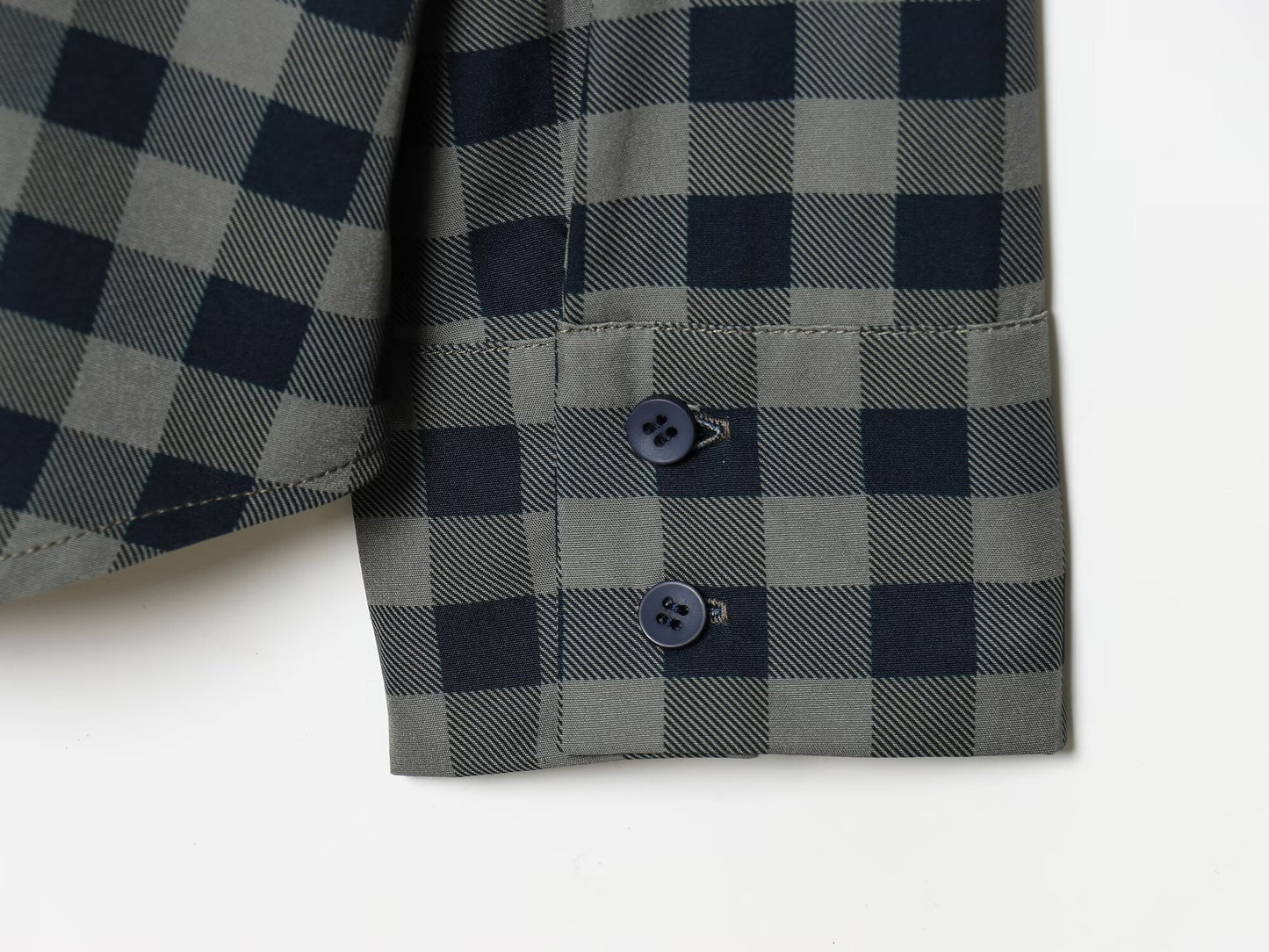 Women's scarf decoration casual plaid shirt