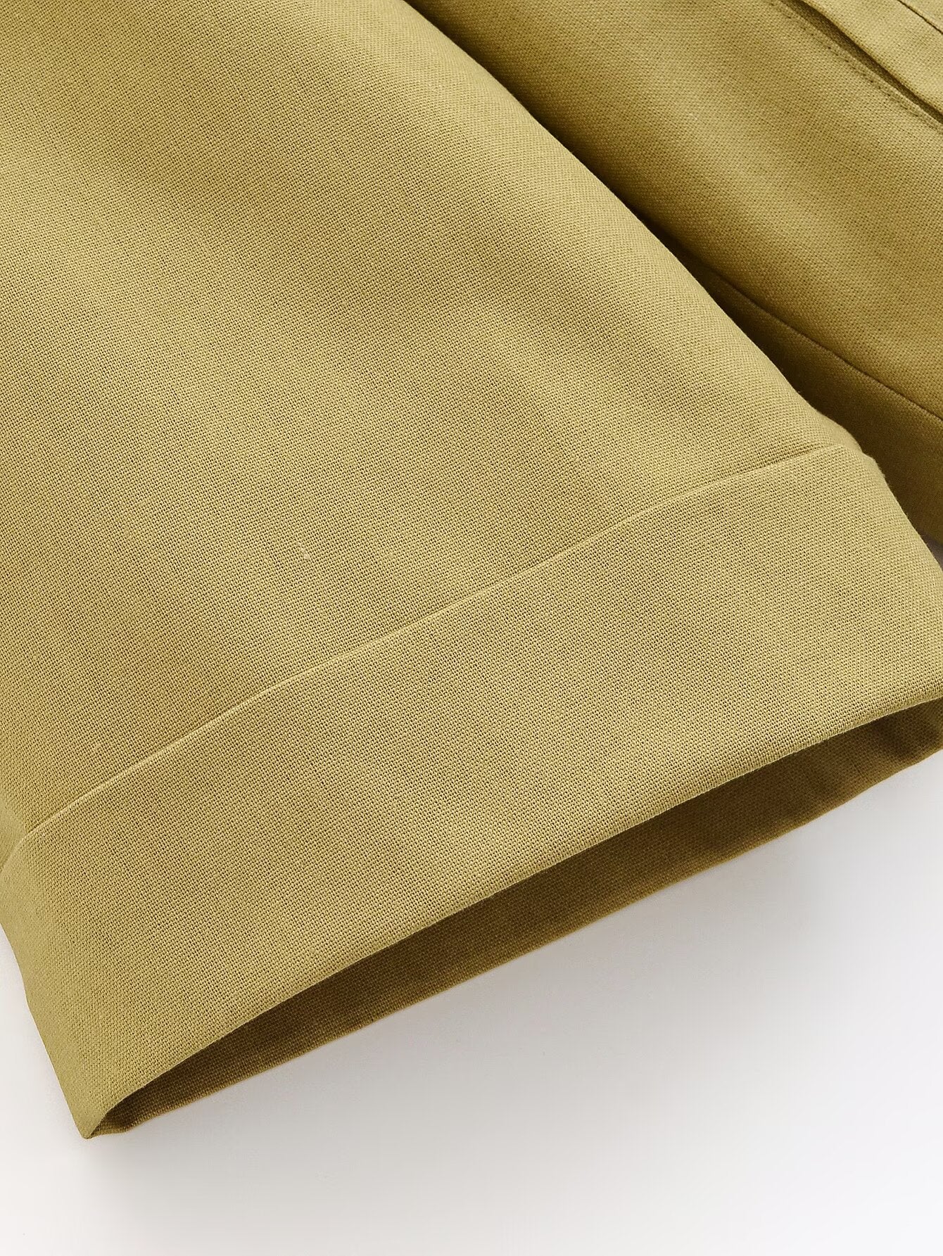 Women's new fashion loose linen blend double breasted suit coat