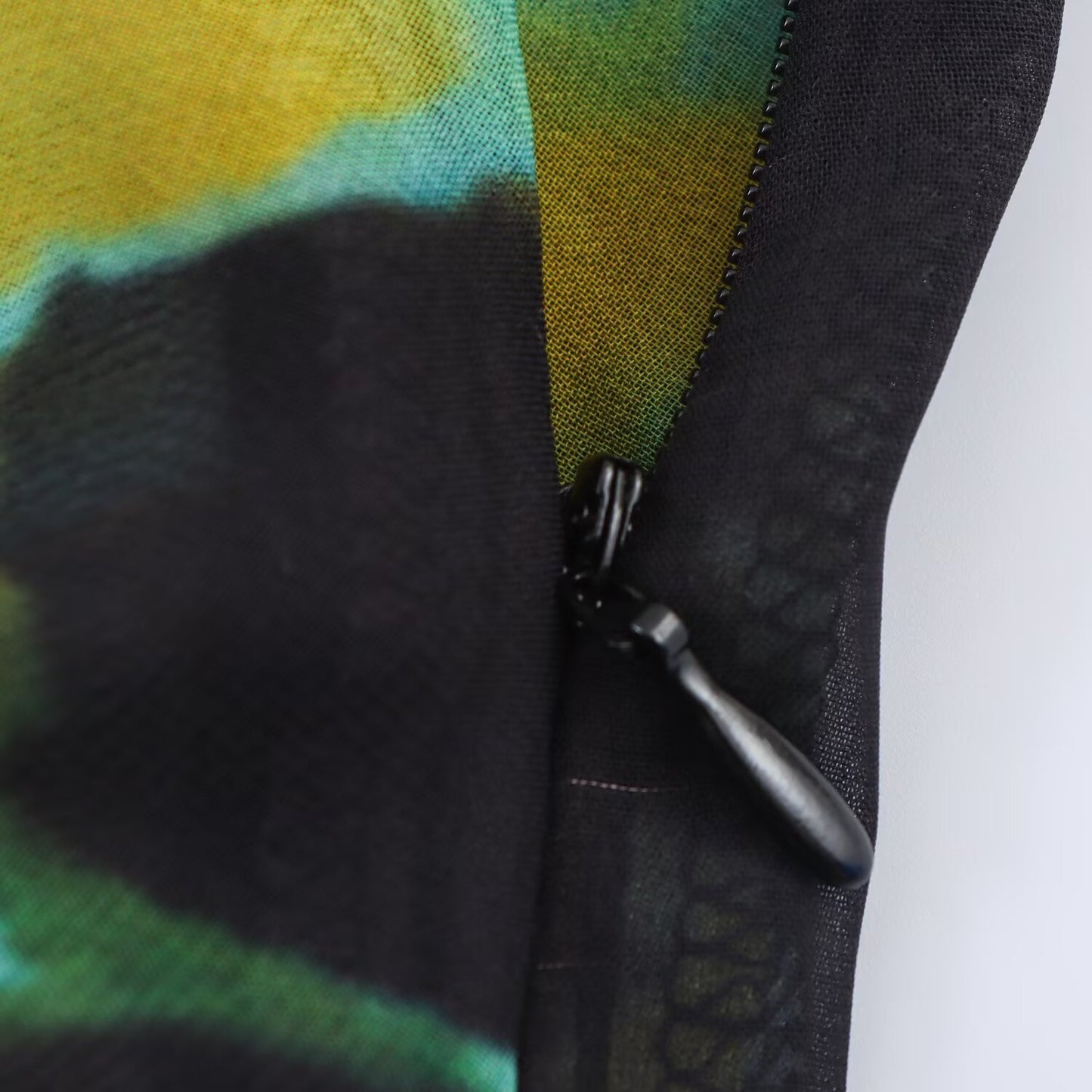 Women's chic Fashion Thin Scarf Decorative Printed Midi Dress