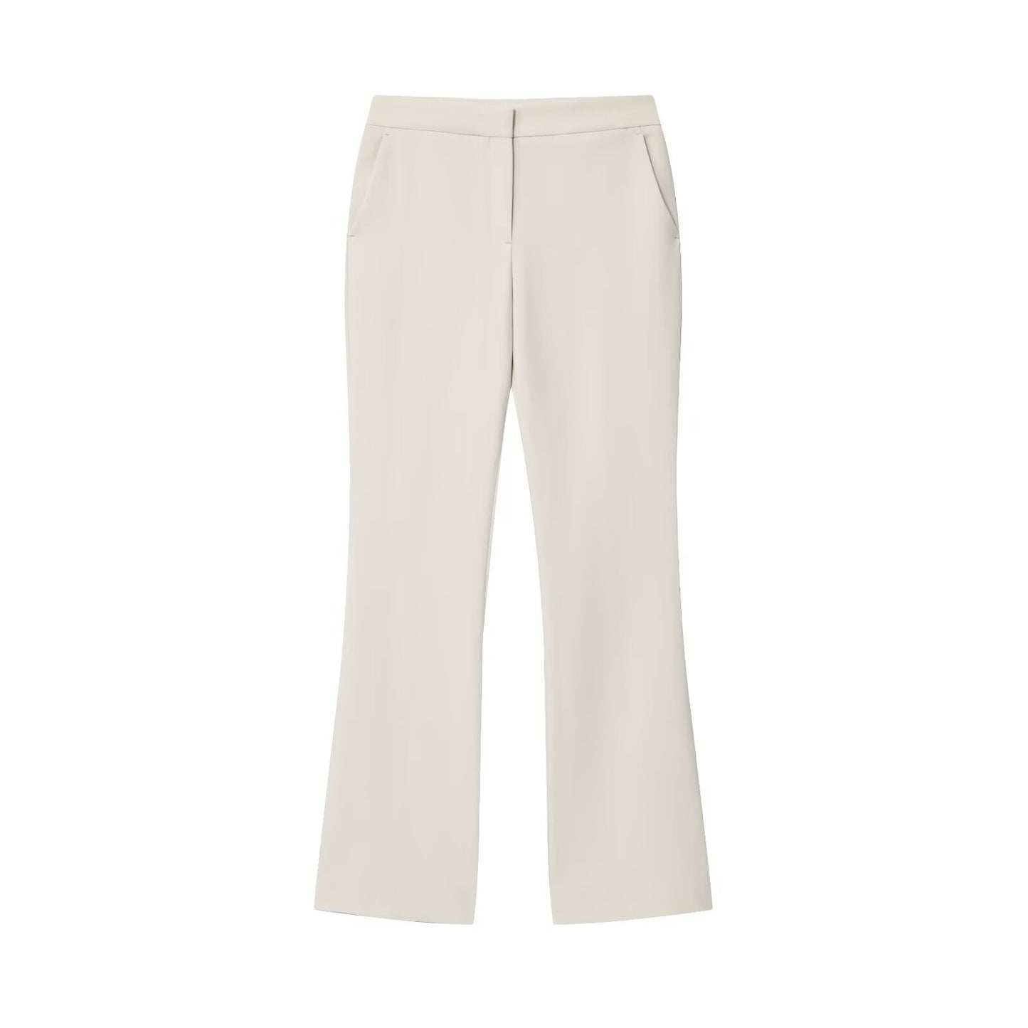 Women's new fashion with Belt slim round neck suit jacket+Pants suit