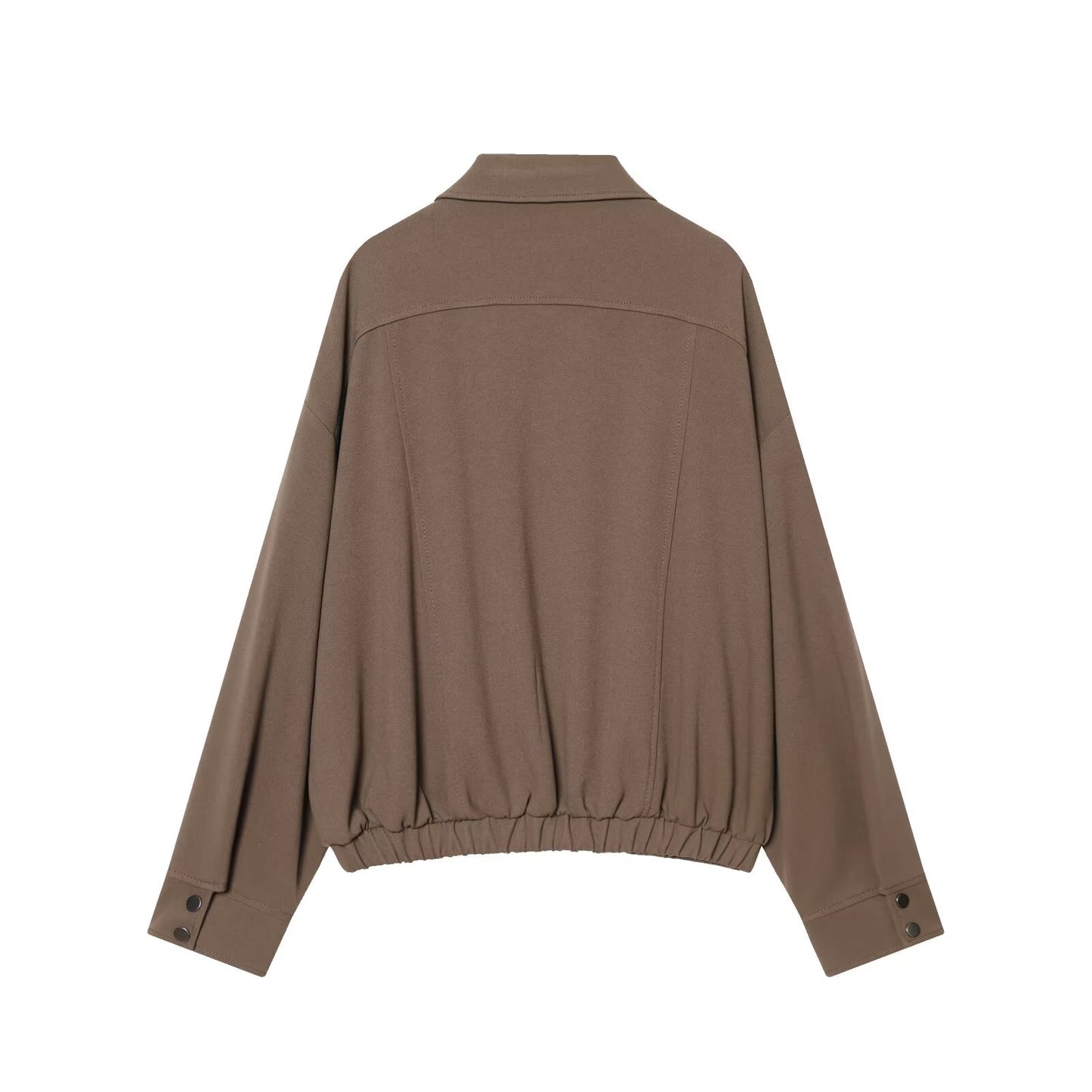 Women's casual lapel pilot jacket Coat