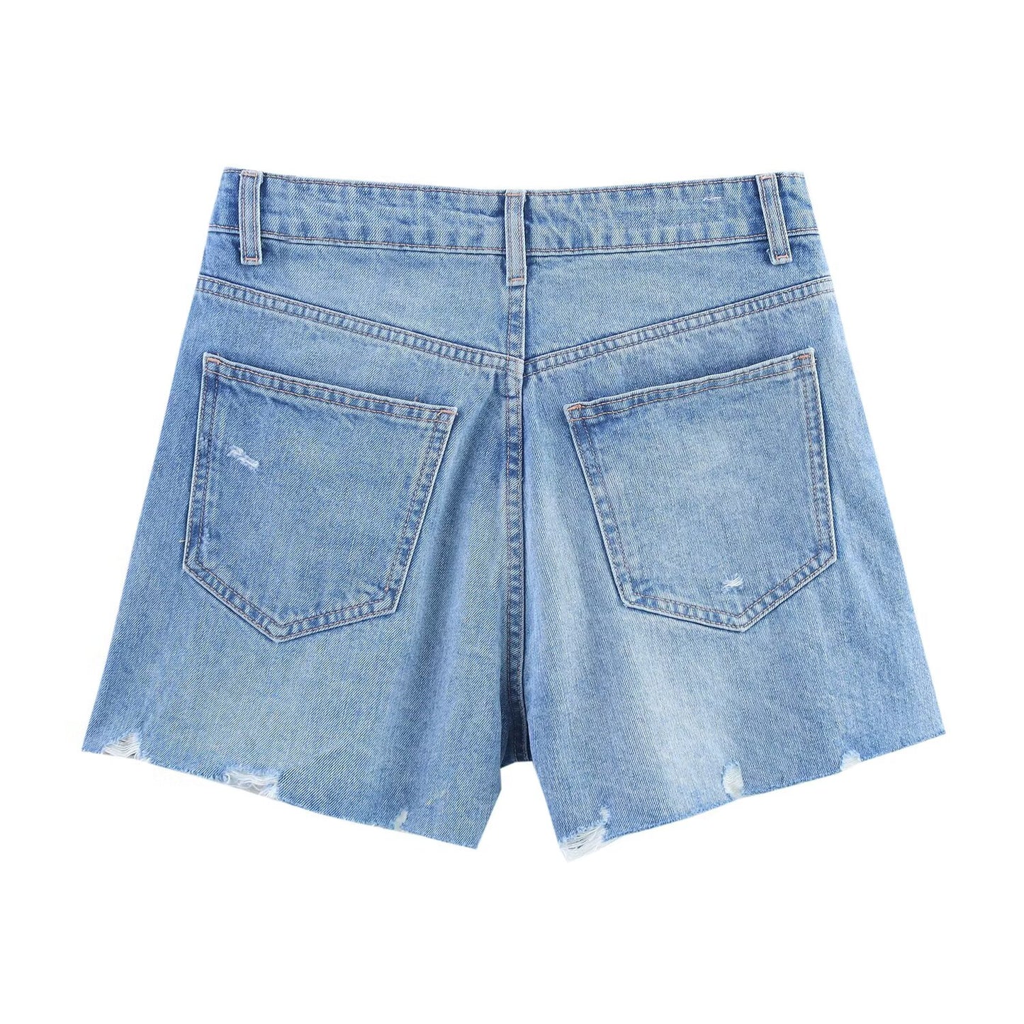 Women's 2025 New Fashion Casual Versatile Denim Shorts