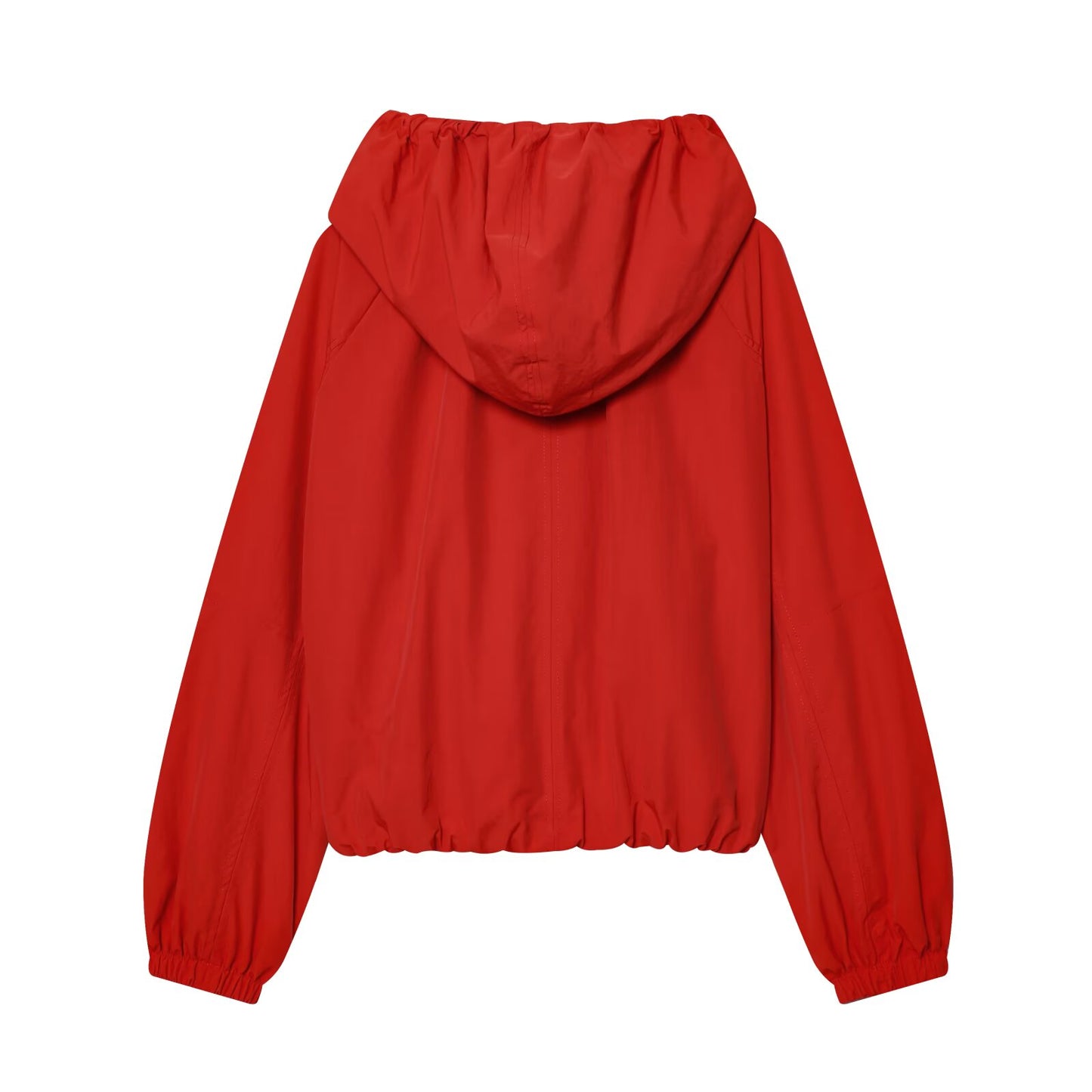 2026 Women's bow decoration nylon hooded Coat