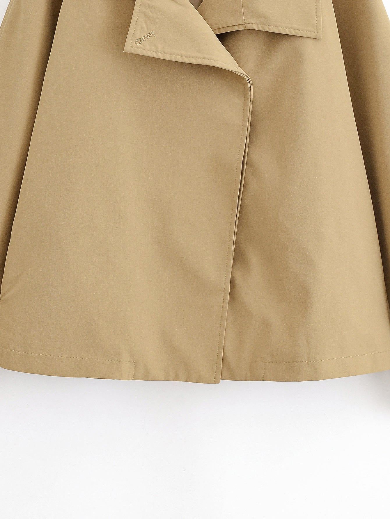 Women's autumn fashion loose cape style windbreaker jacket