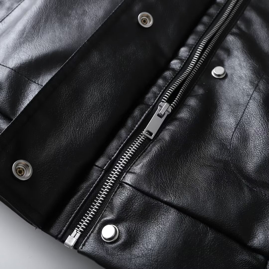 Women's faux fur effect cotton jacket Coat