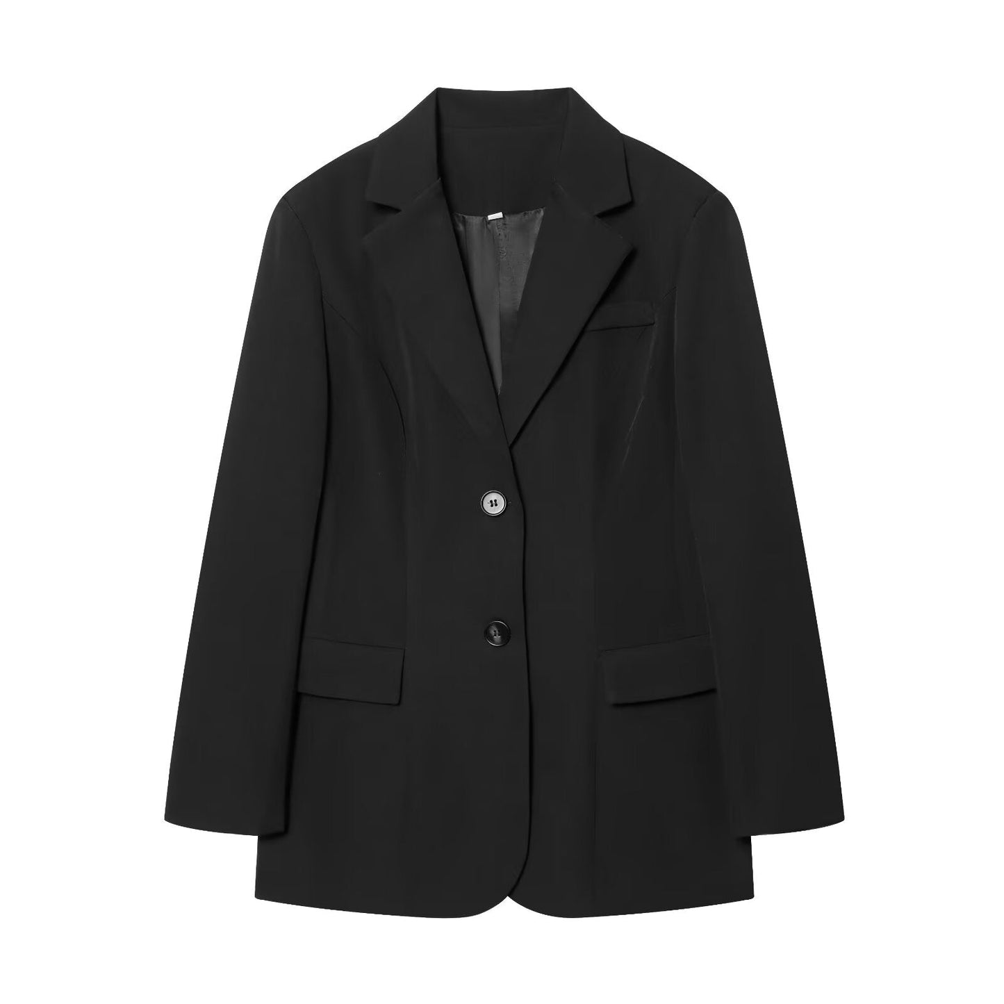 Women's slim versatile single breasted Blazer Coat