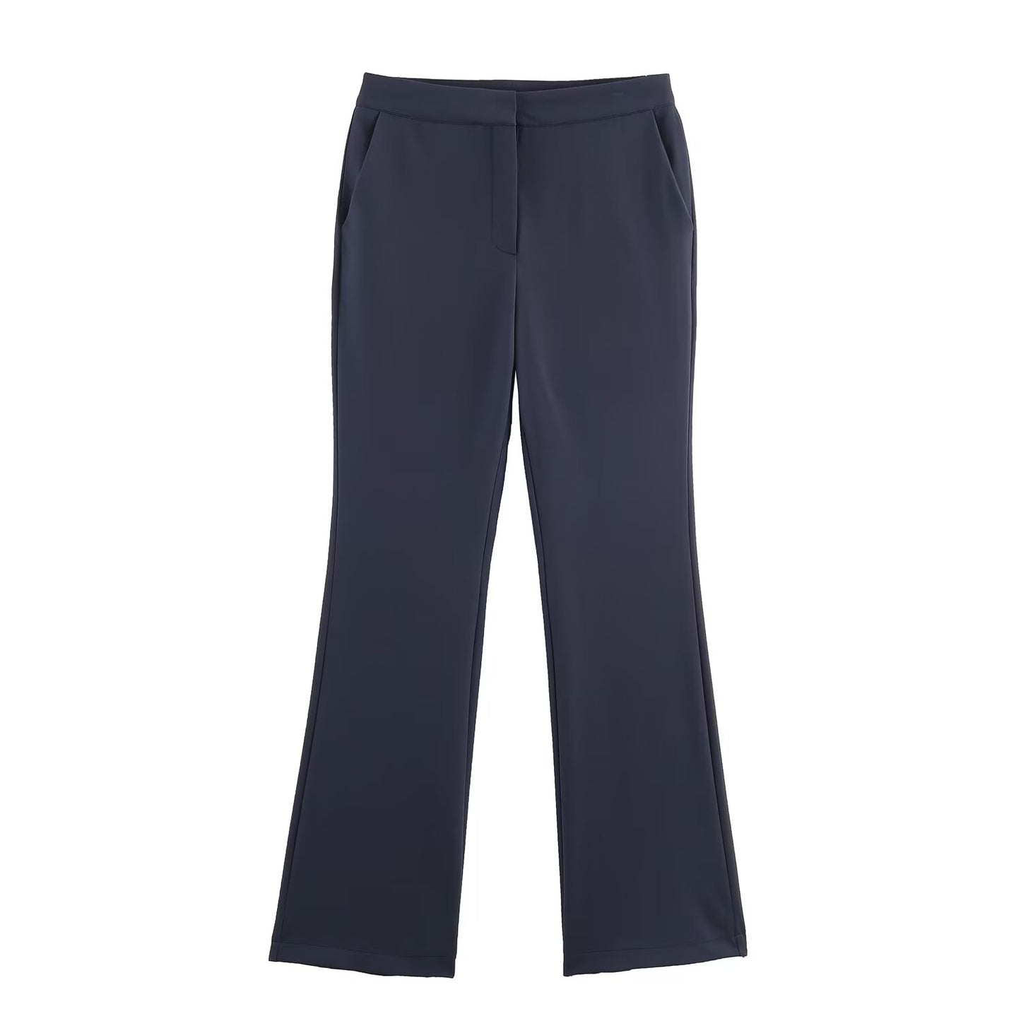 Women's new fashion with Belt slim round neck suit jacket+Pants suit