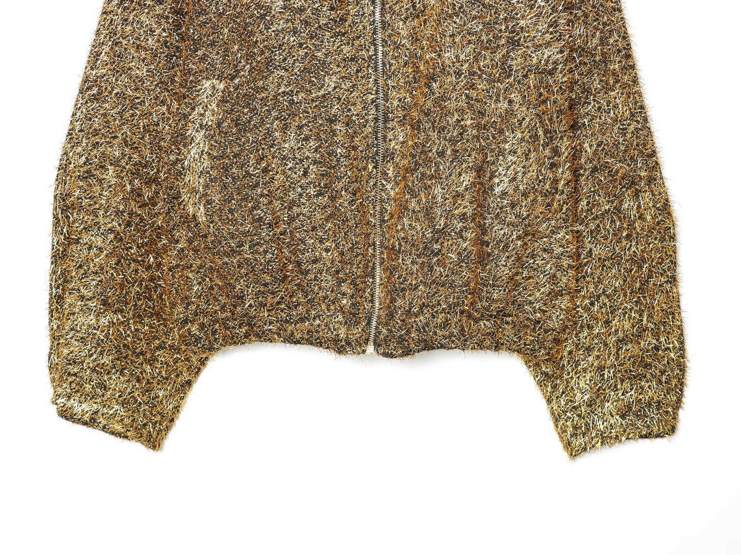 Women's lapel metallic line pilot jacket Coat